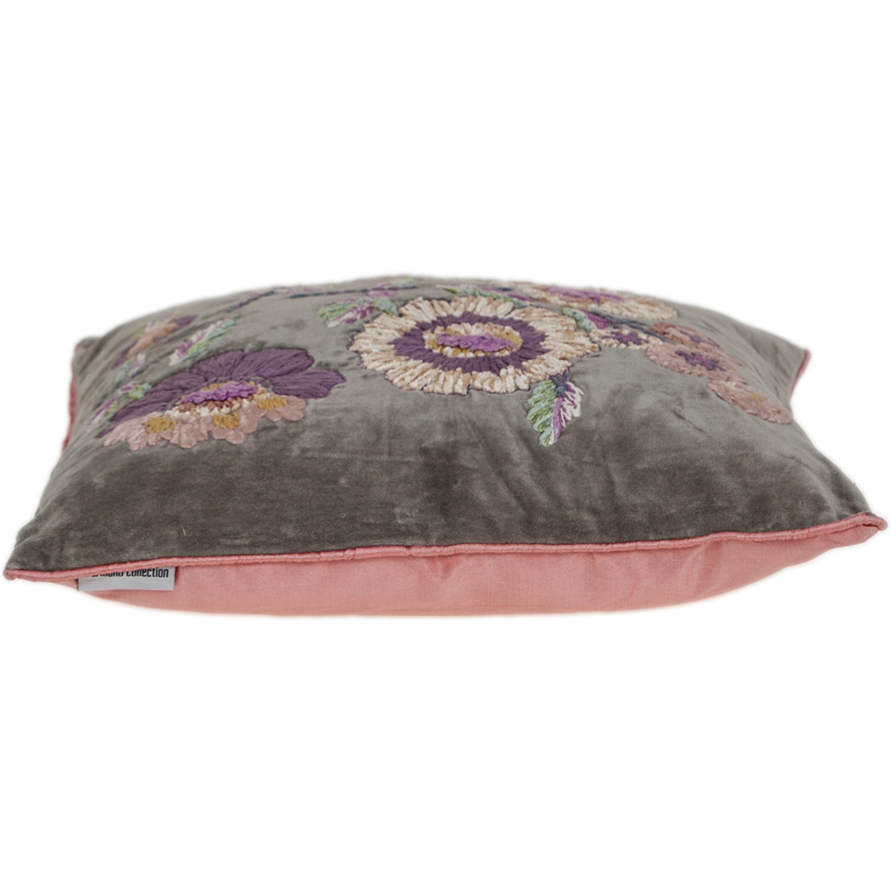 Parkland Collection Penelope Transitional Beige Pillow Cover With Poly Insert