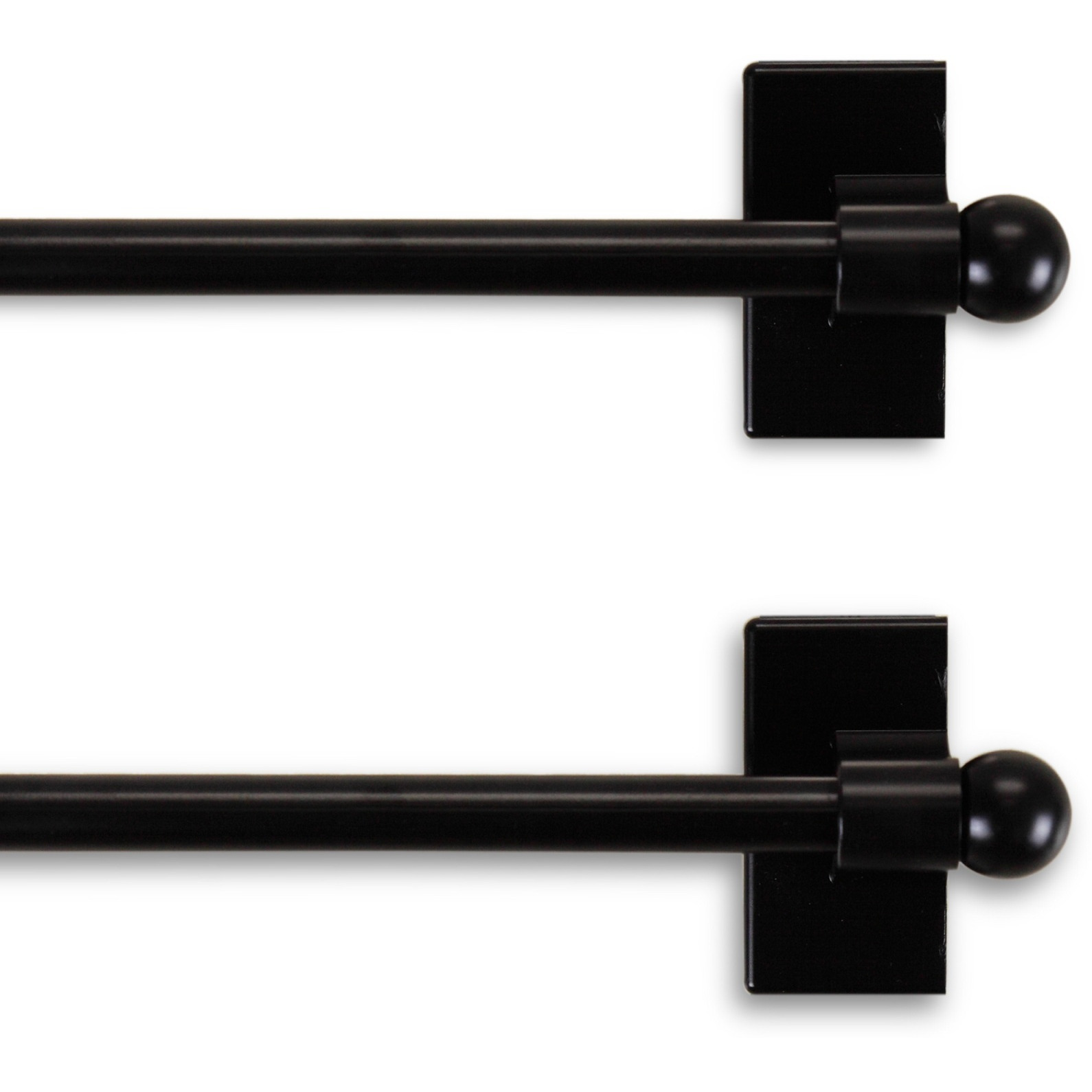 Magnetic Rod 7/16 inch 9-16 inch long ( Set of 2 ) - Black