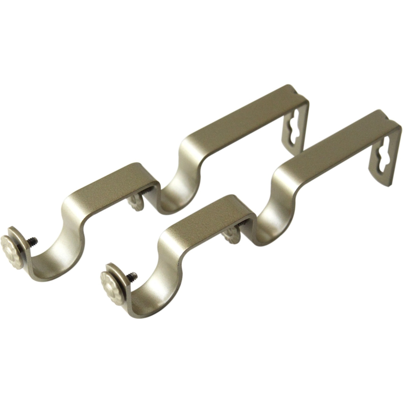 1 Inch Double Brackets - Light Gold