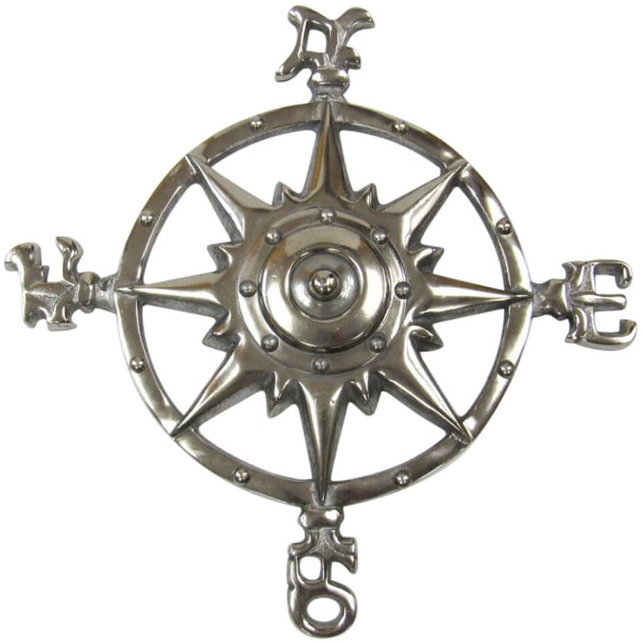 Aluminum Rose Compass 12"