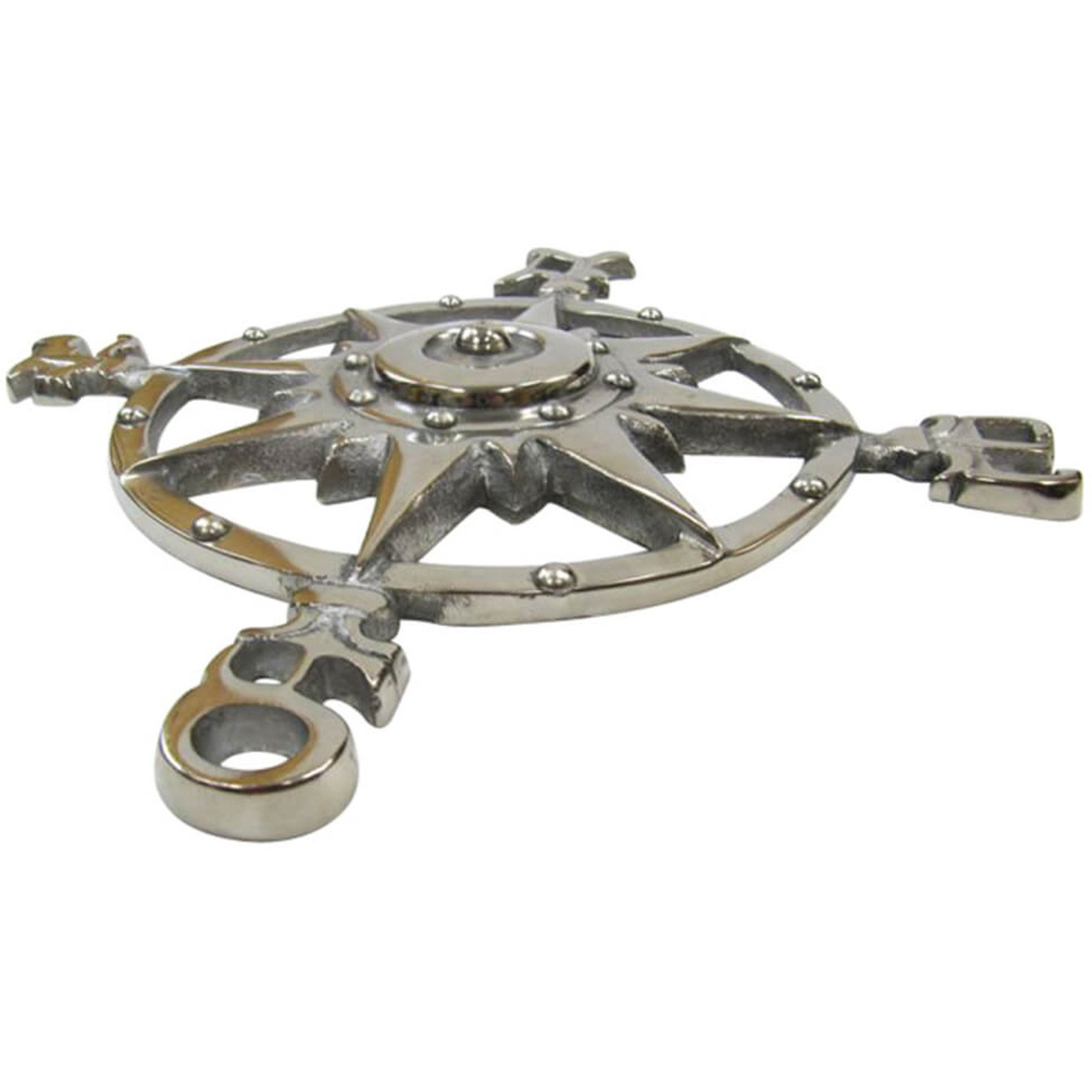 Aluminum Rose Compass 12"