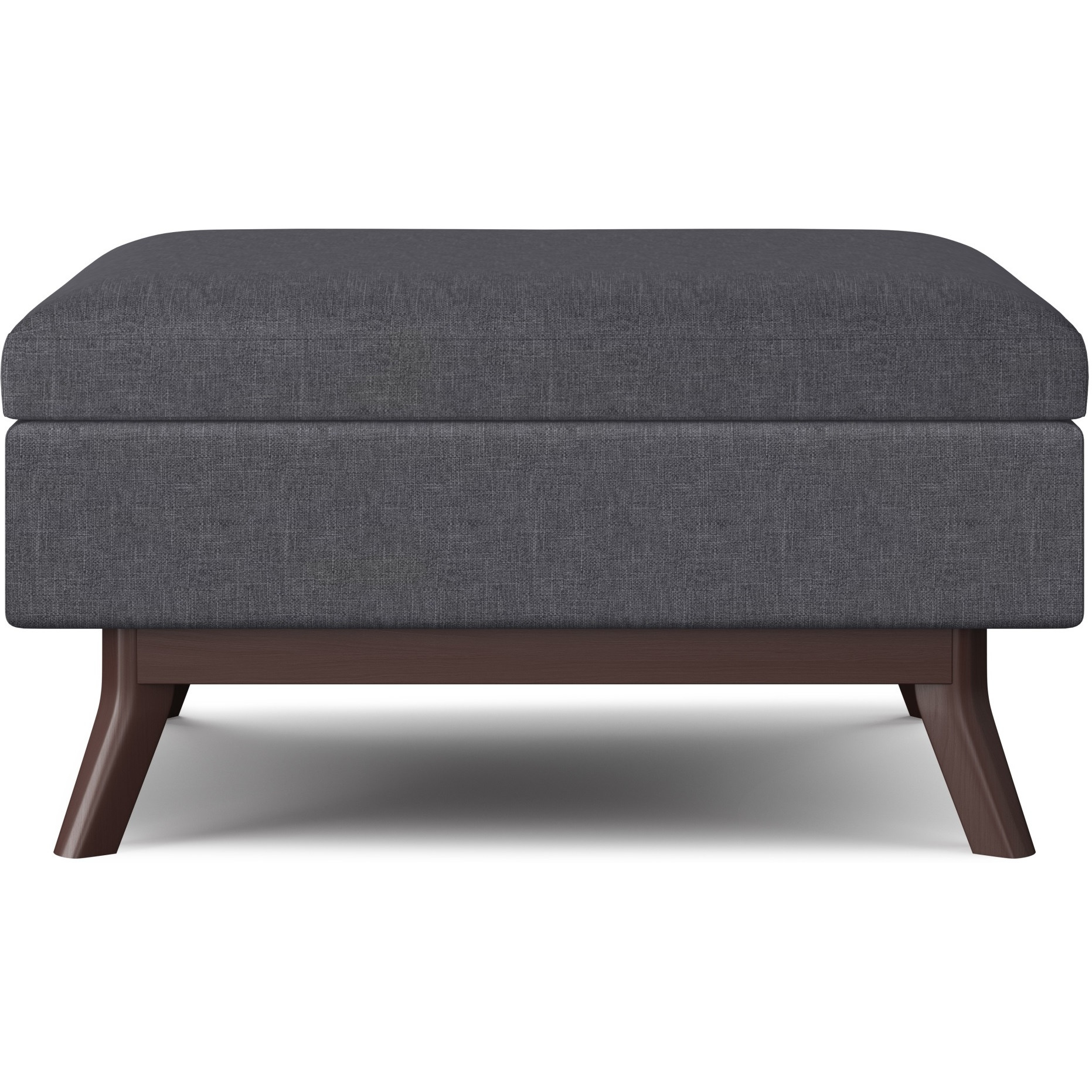 Owen 34 in Wide Rectangle Coffee Table Storage Ottoman