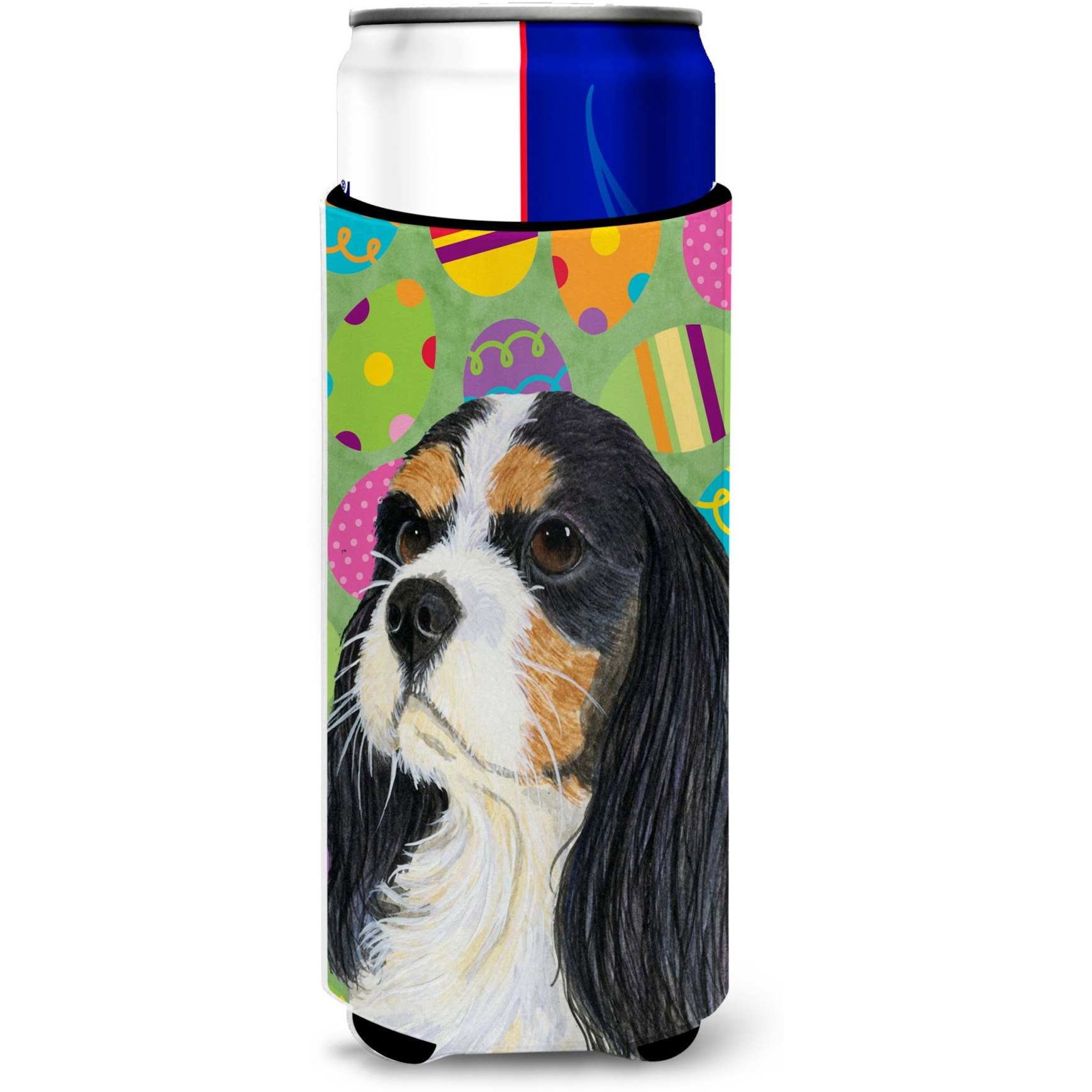 Cavalier Spaniel Easter Eggtravaganza Ultra Beverage Insulators for slim cans LH9414MUK