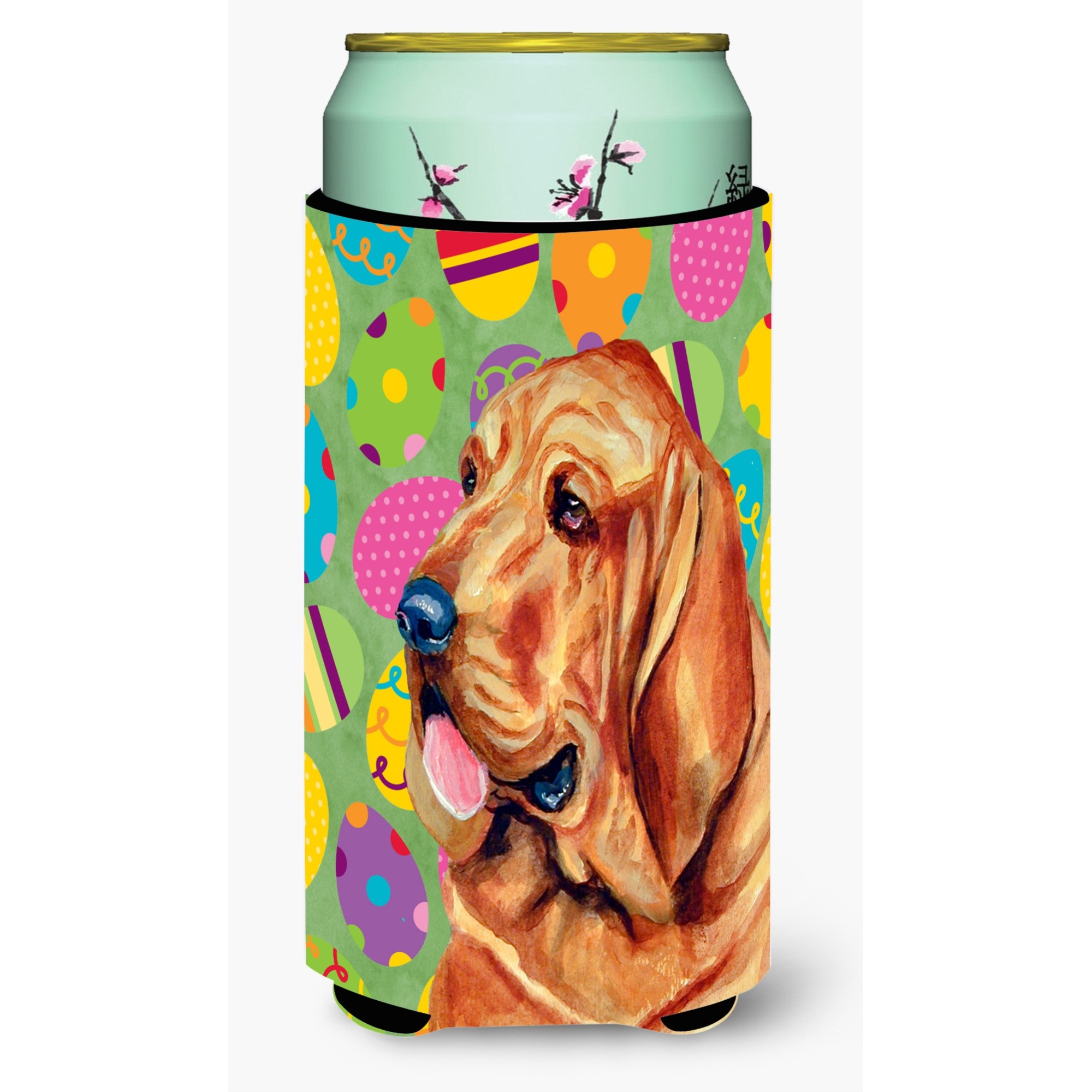 Bloodhound Easter Eggtravaganza  Tall Boy Beverage Insulator Beverage Insulator Hugger