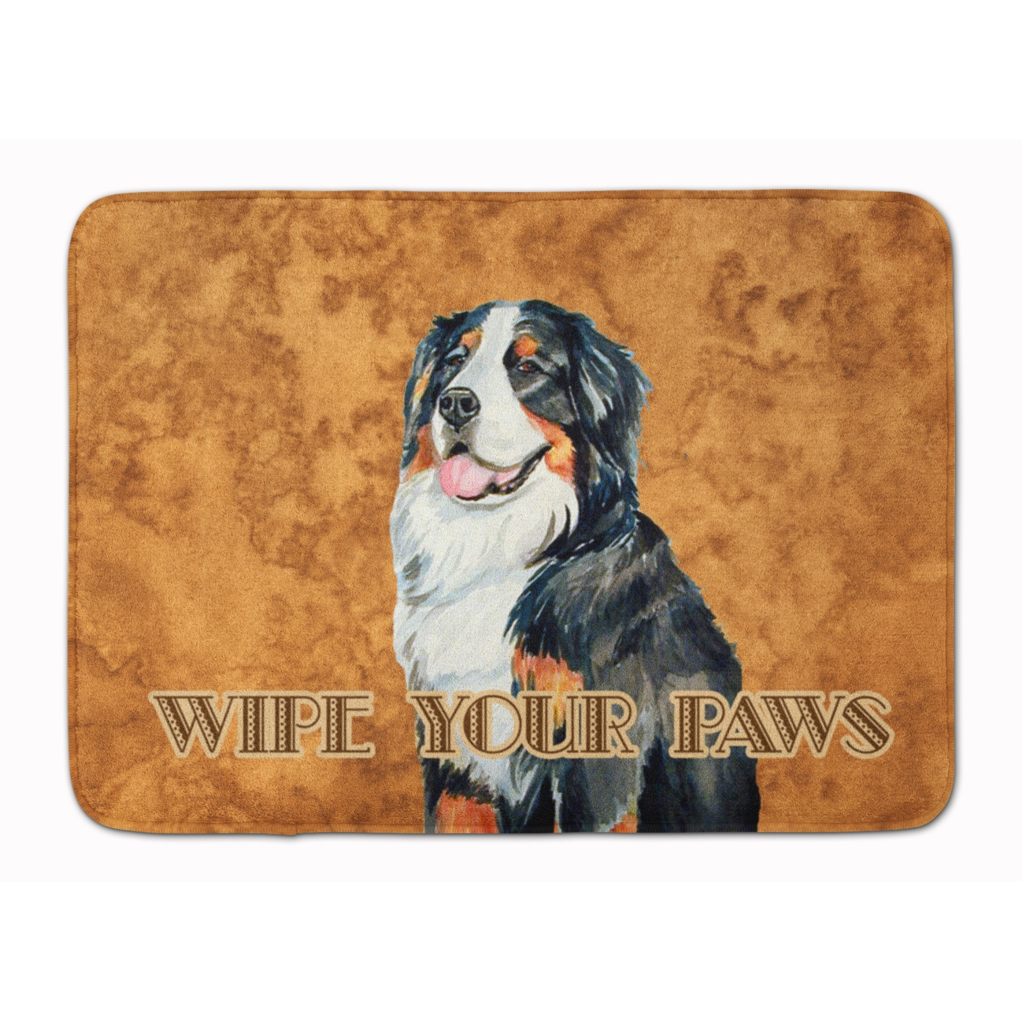 &quotCaroline's Treasures Bernese Mountain Dog Wipe your Paws Floor Mat, 19"" x 27"", Multicolor"