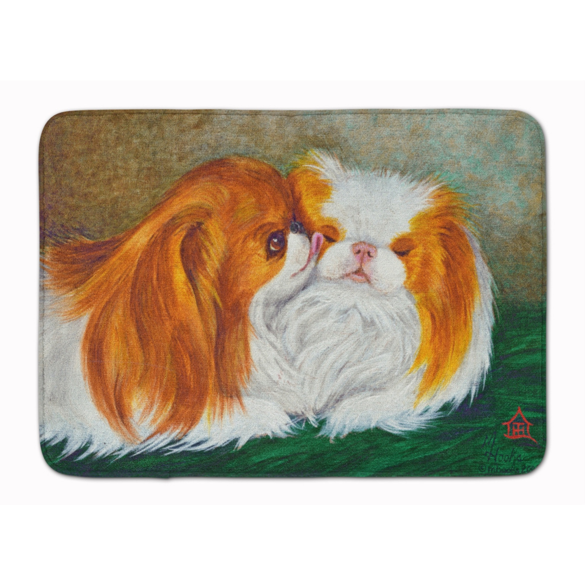 &quotCaroline's Treasures Japanese Chin Best Friends Floor Mat, 19"" x 27"", Multicolor"