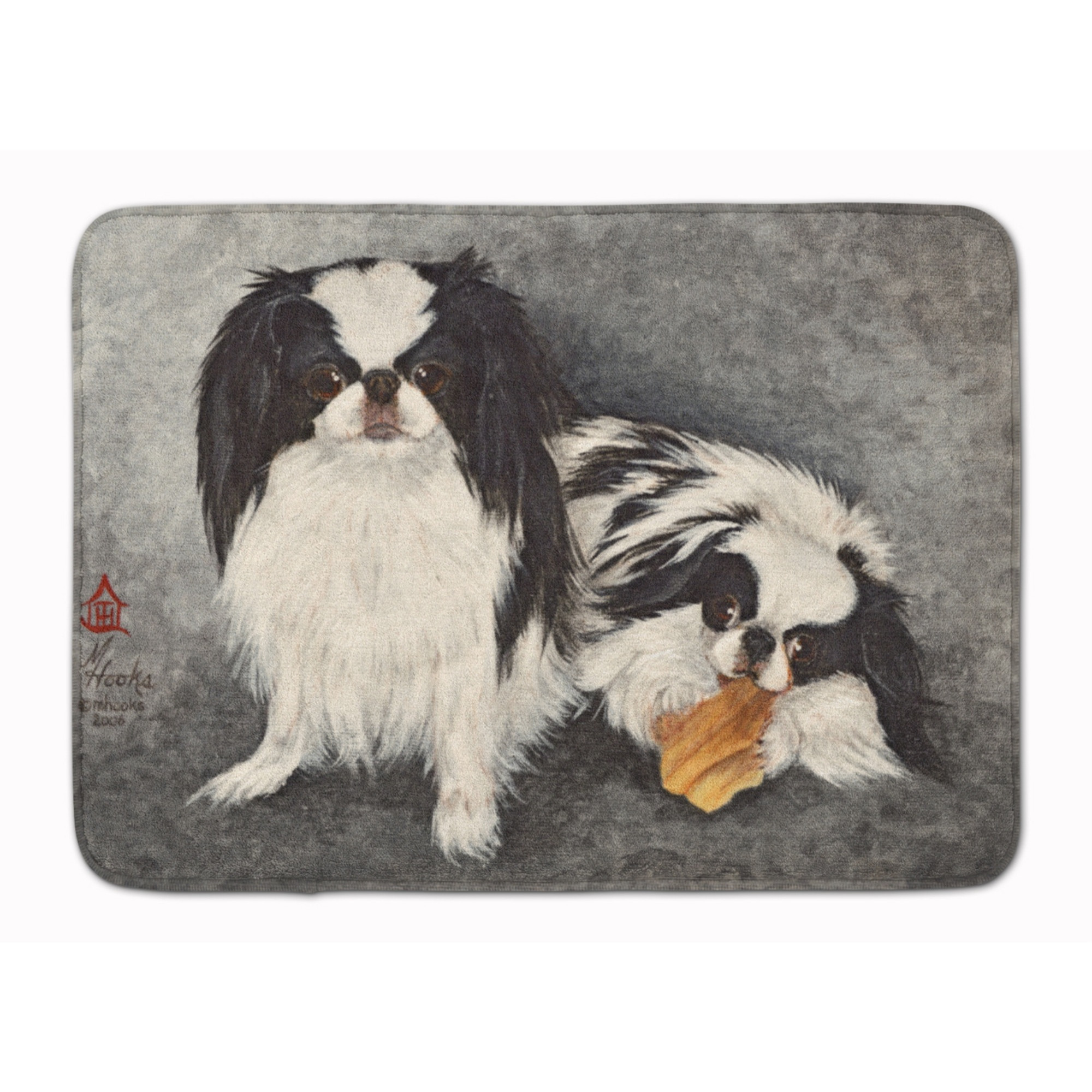 &quotCaroline's Treasures Japanese Chin Impress Floor Mat, 19"" x 27"", Multicolor"
