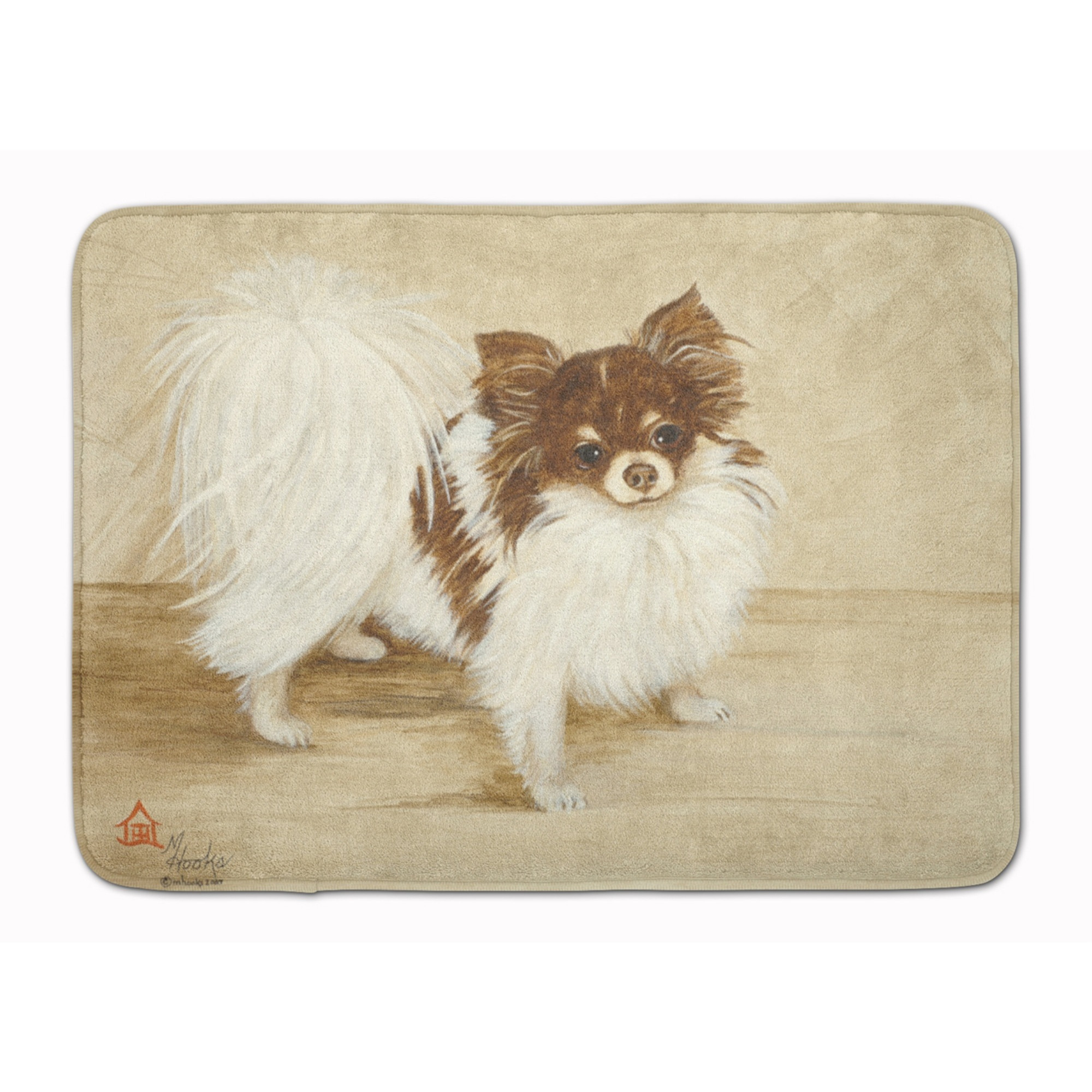 &quotCaroline's Treasures Chihuahua Favorite Flavors Floor Mat, 19"" x 27"", Multicolor"