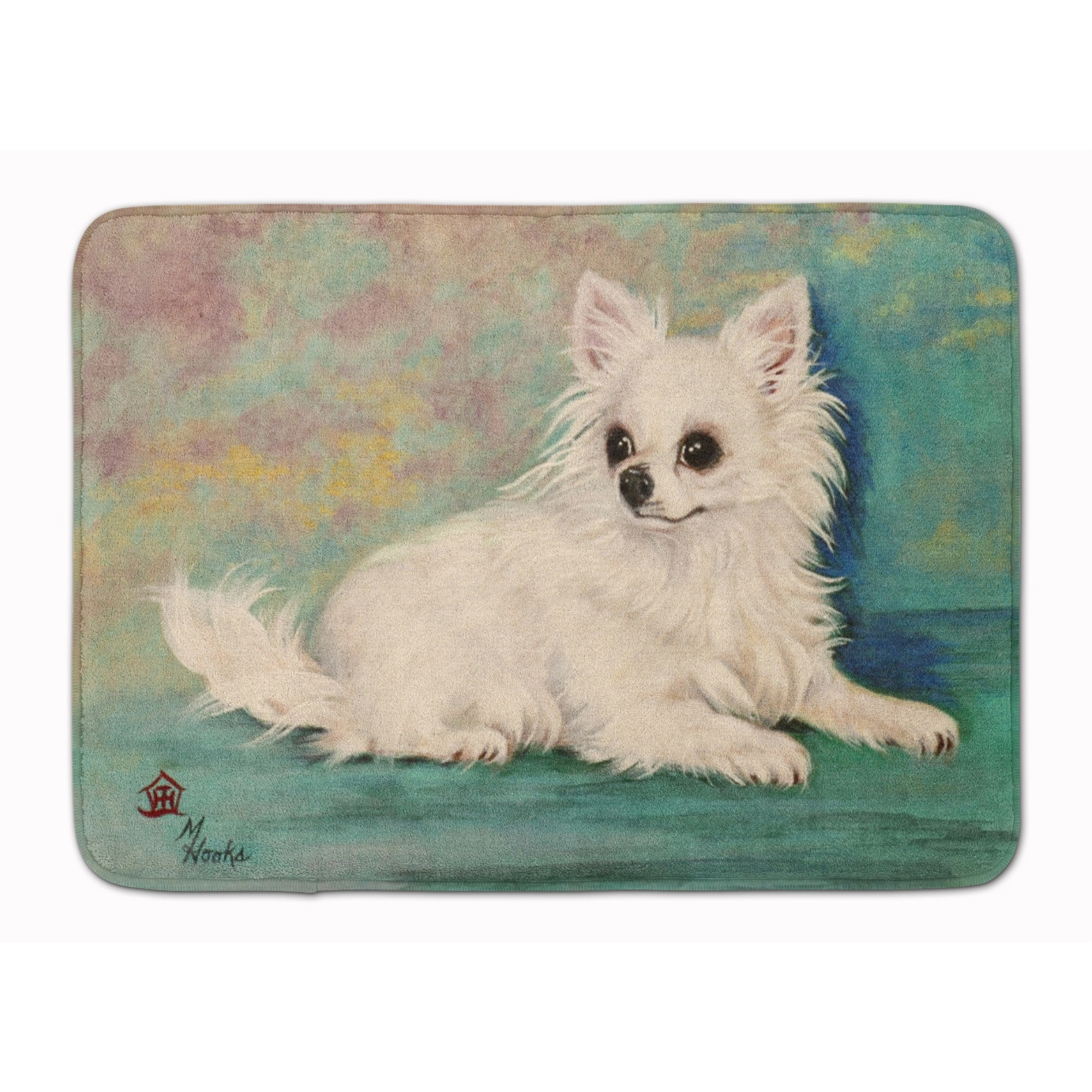 &quotCaroline's Treasures Chihuahua Queen Mother Floor Mat, 19"" x 27"", Multicolor"