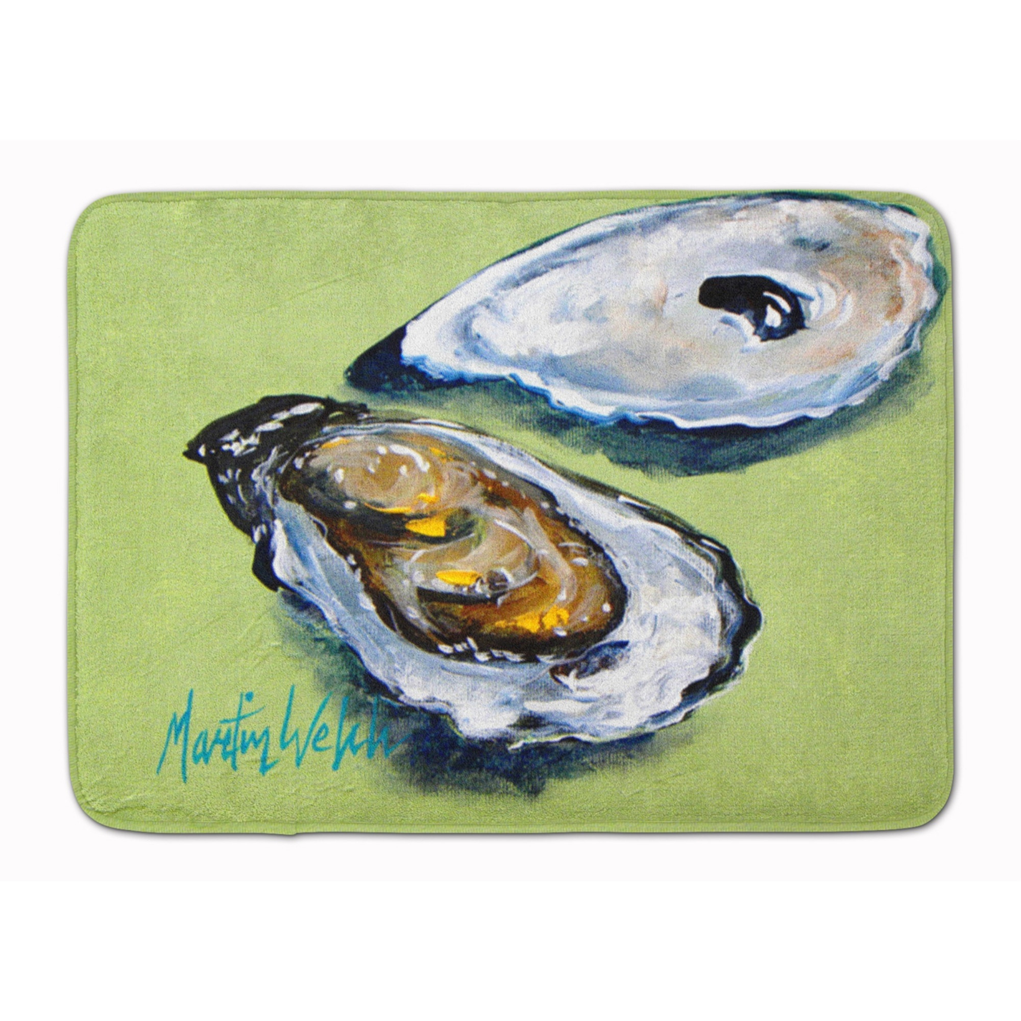 &quotCaroline's Treasures Oysters Two Shells Floor Mat, 19"" x 27"", Multicolor"