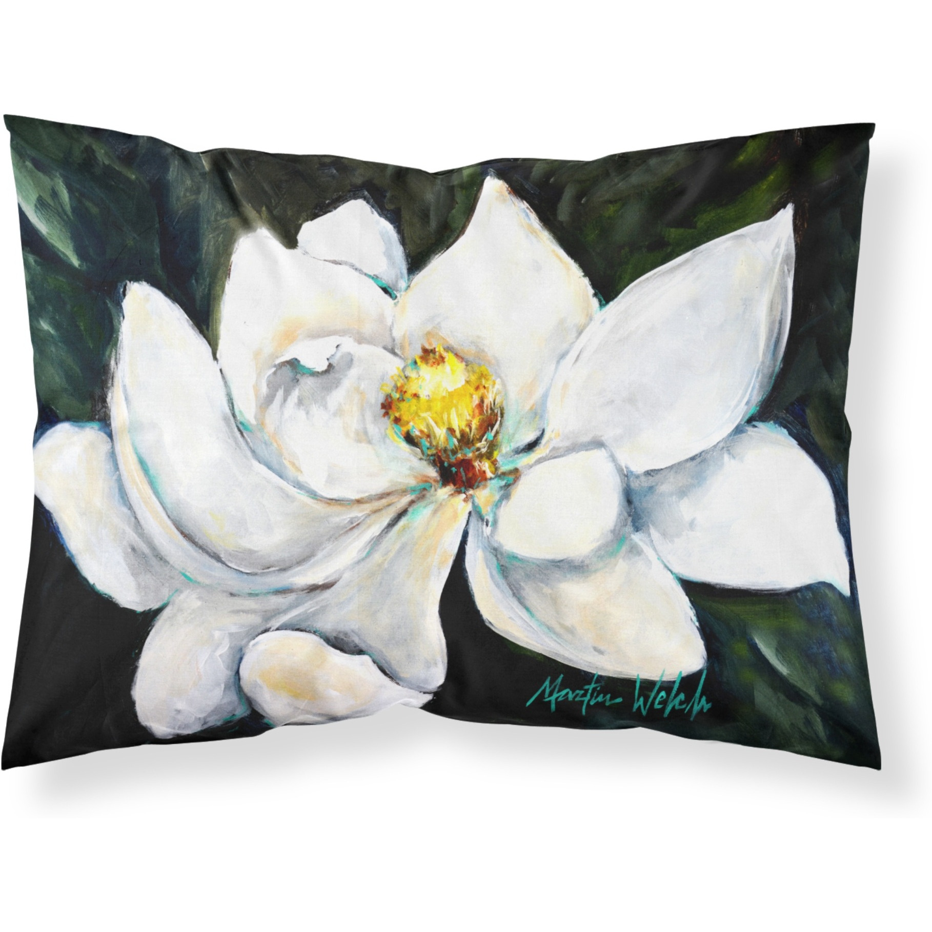 &quotCaroline's Treasures Sweet Magnolia Fabric Standard Pillowcase MW1234PILLOWCASE, Multicolor"