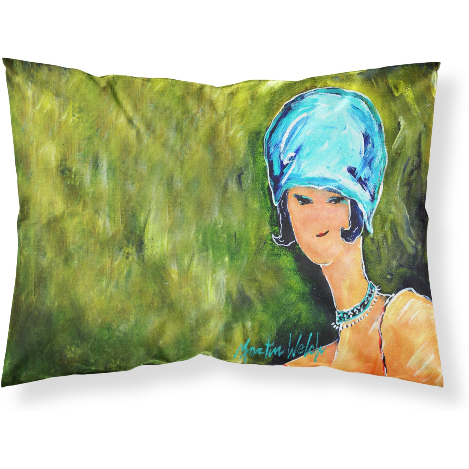 &quotCaroline's Treasures Young Voncile Still in High School Fabric Standard Pillowcase MW1237PILLOWCASE, Multicolor"