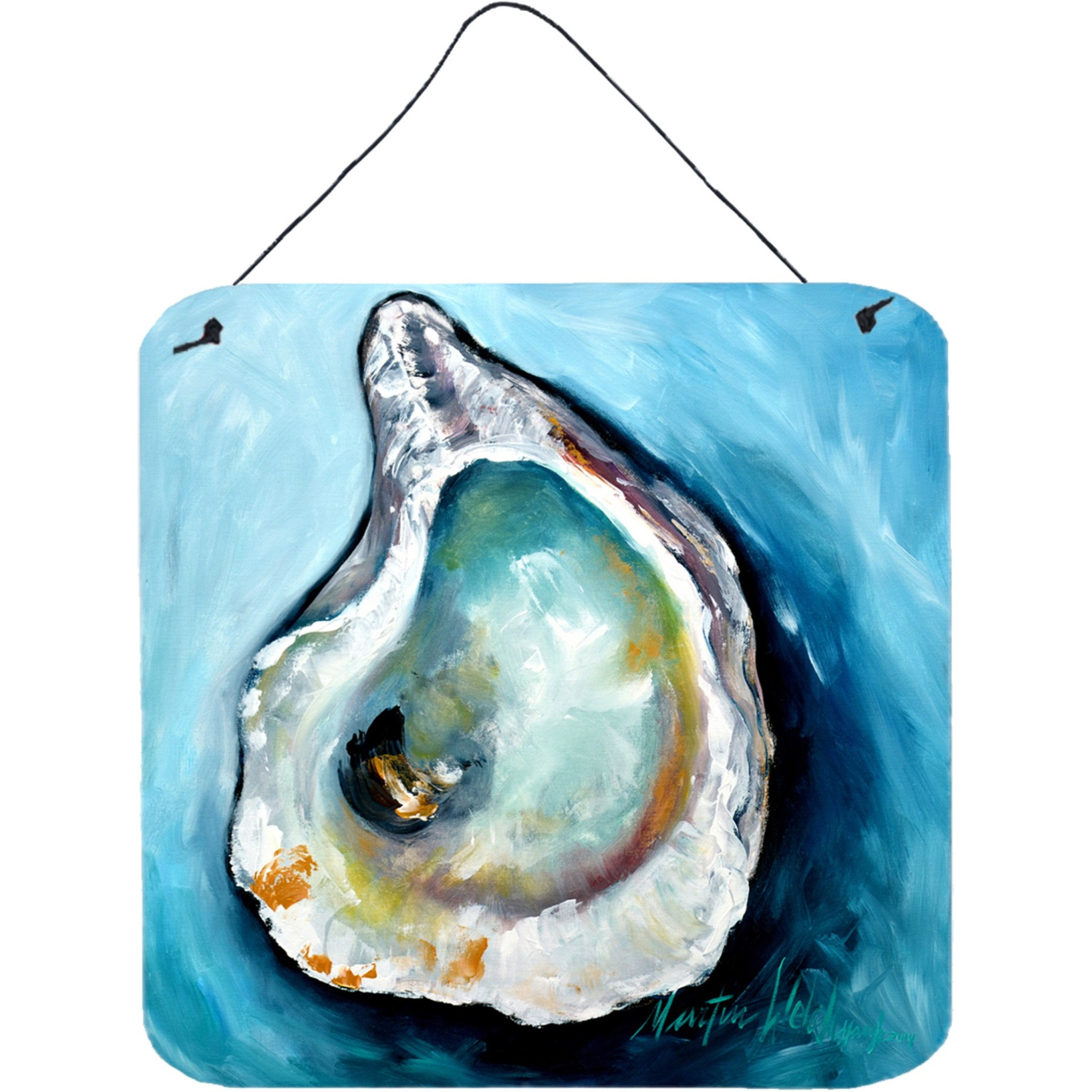 &quotCaroline's Treasures Oyster J Mac Door Hanging Prints wall-decor, Multicolor"