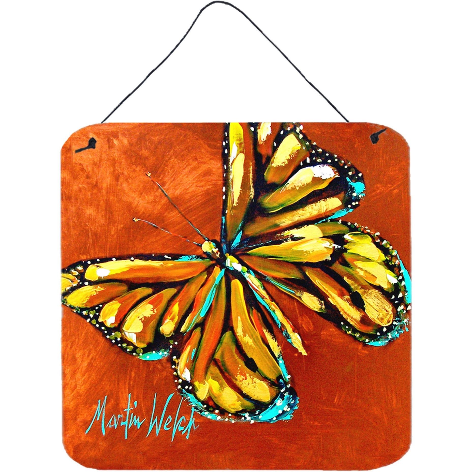 &quotCaroline's Treasures Monarch Butterfly Door Hanging Prints wall-decor, Multicolor"