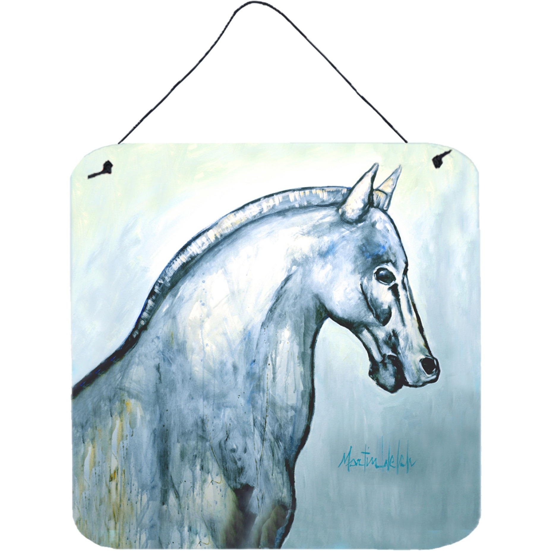 &quotCaroline's Treasures Noble Horse Door Hanging Prints wall-decor, Multicolor"