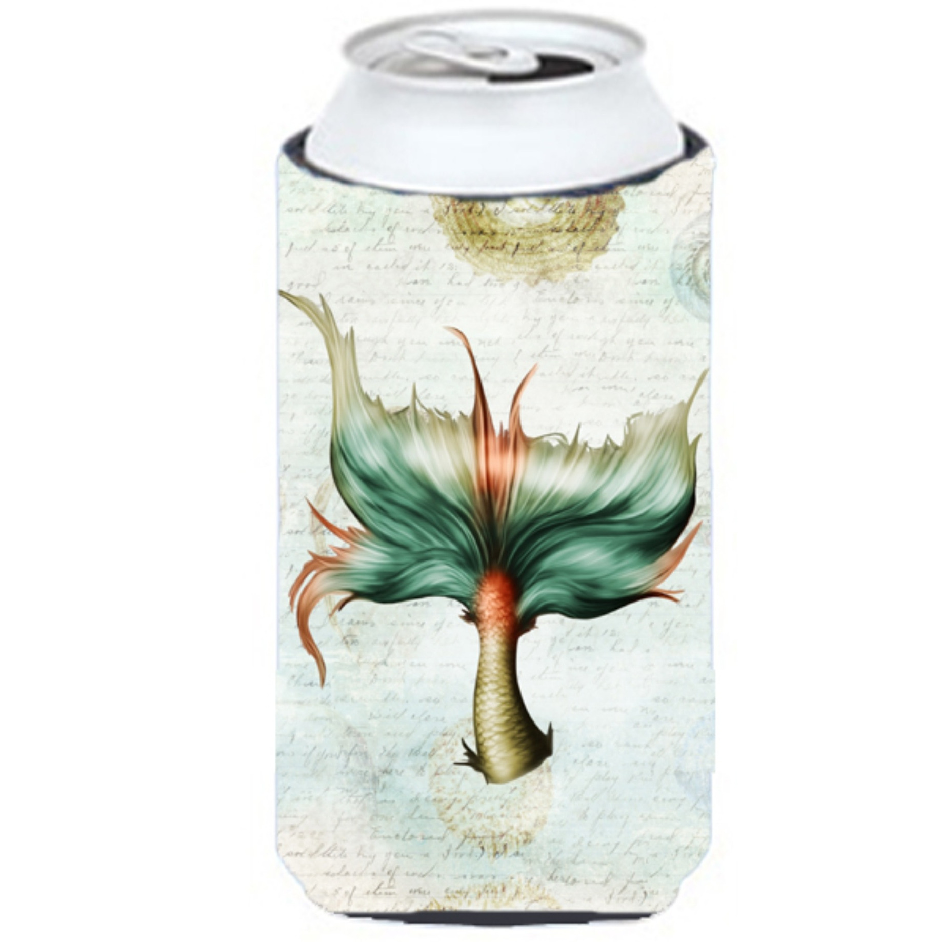 Mermaids and Mermen Mermaid Tail Tall Boy Beverage Insulator Hugger SB3039TBC