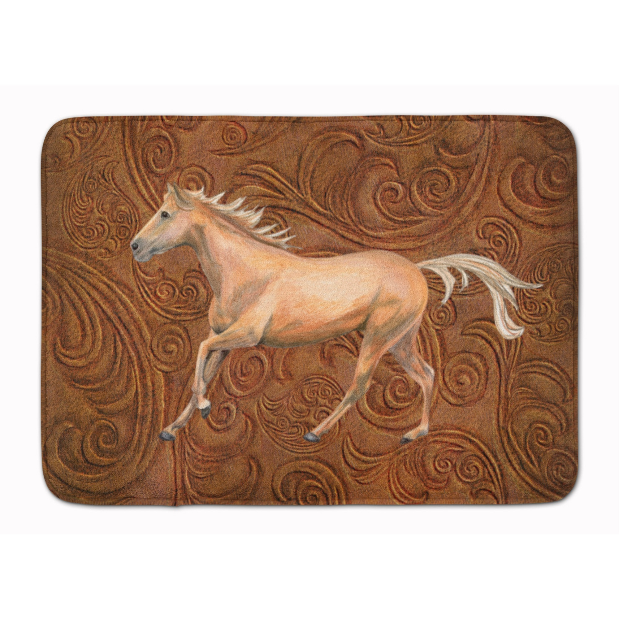 &quotCaroline's Treasures Horse Floor Mat, 19"" x 27"", Multicolor"