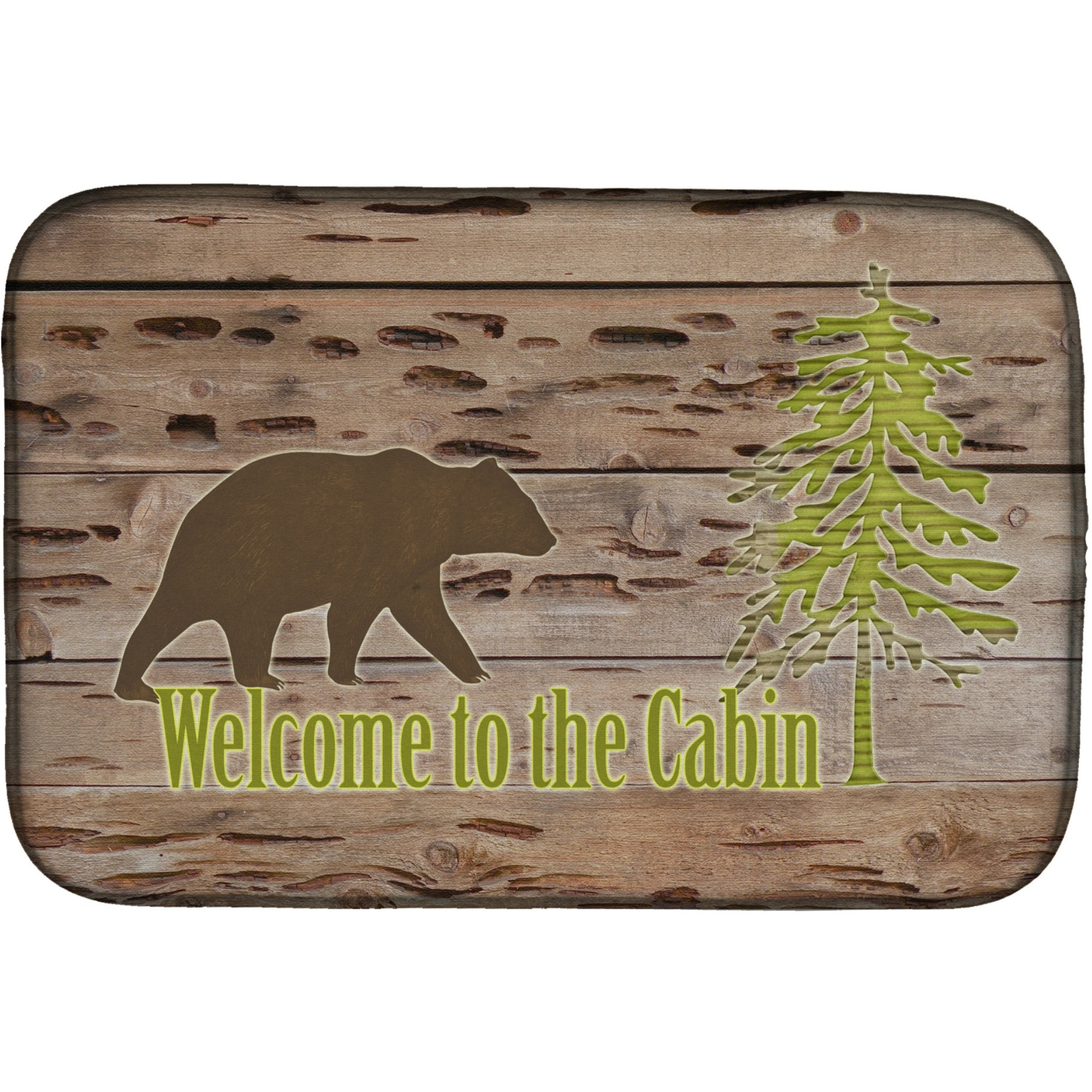 &quotCaroline's Treasures SB3081DDM Dish Drying Mat, 14 x 21, Multicolor"