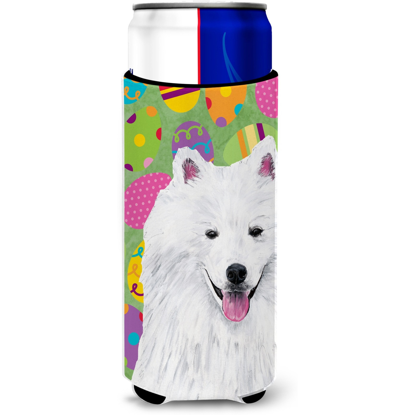 American Eskimo Easter Eggtravaganza Ultra Beverage Insulators for slim cans SC9459MUK