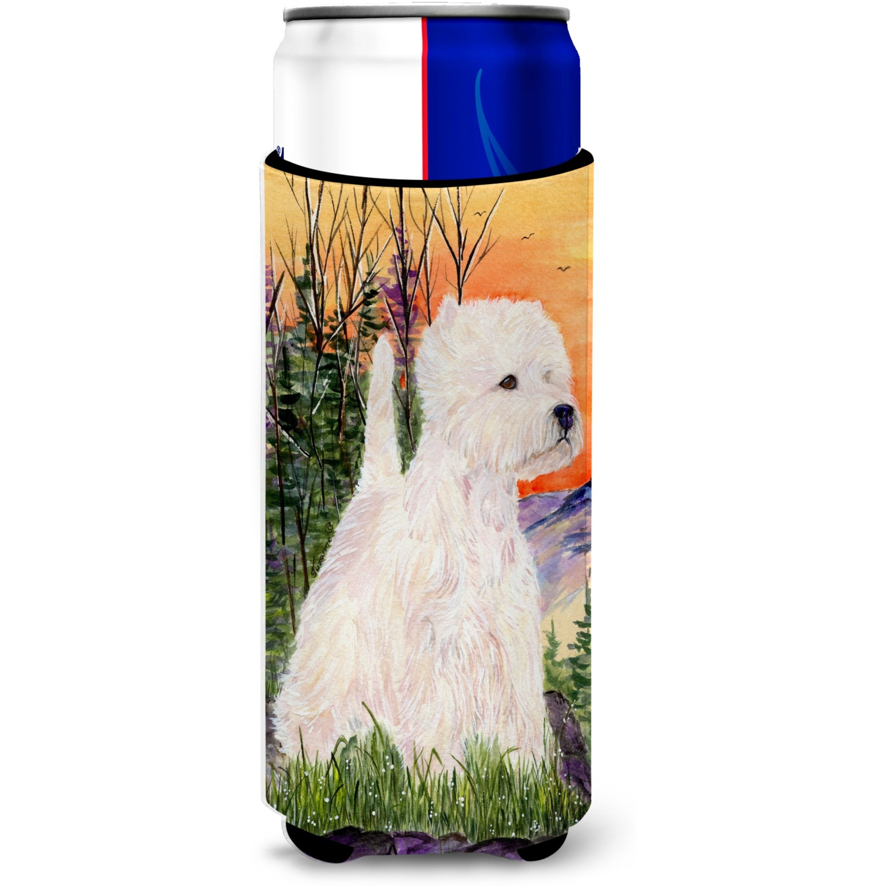 Westie Ultra Beverage Insulators for slim cans SS1013MUK