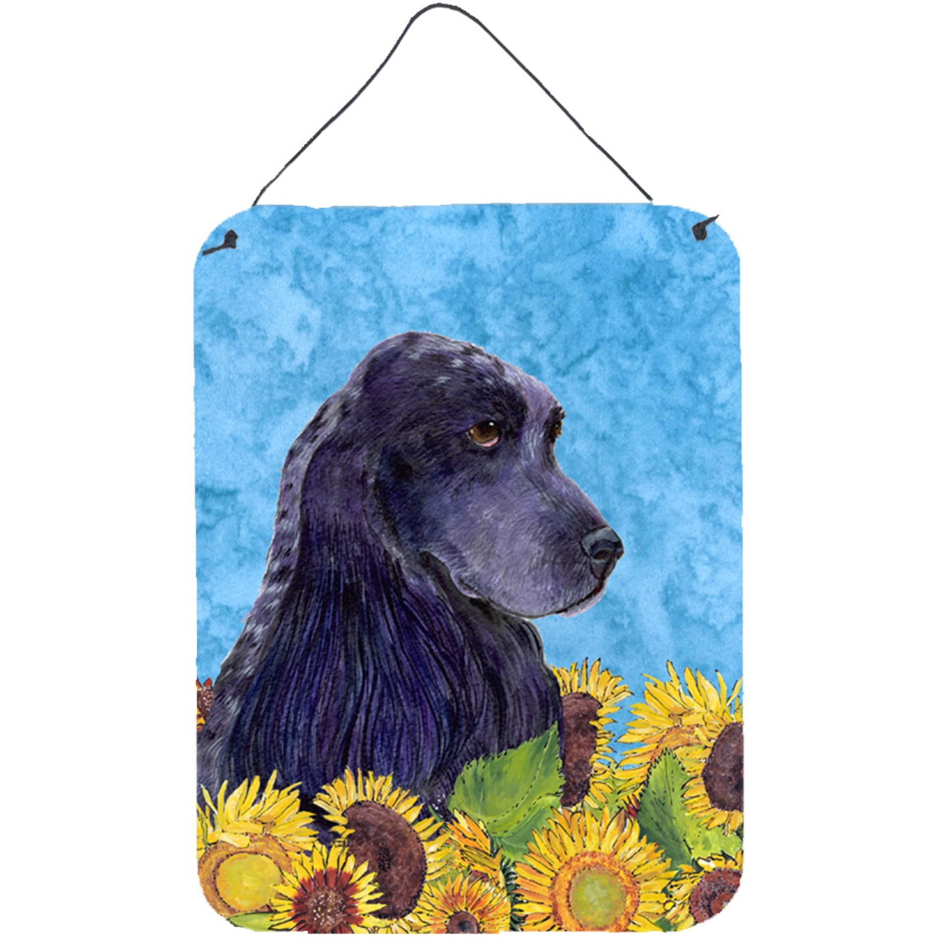 &quotCaroline's Treasures SS4240DS1216 Cocker Spaniel Aluminium Metal Wall or Door Hanging Prints, 16"" x 12"", Multicolor"