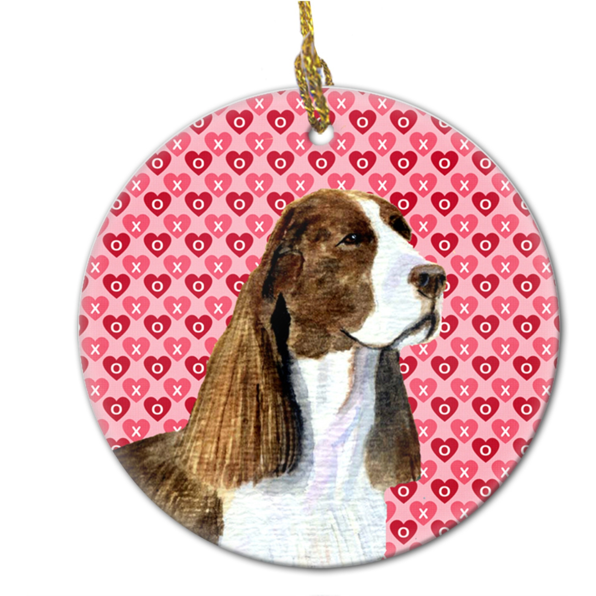&quotCaroline's Treasures SS4513CO1 Springer Spaniel Ceramic Ornament, Multicolor"