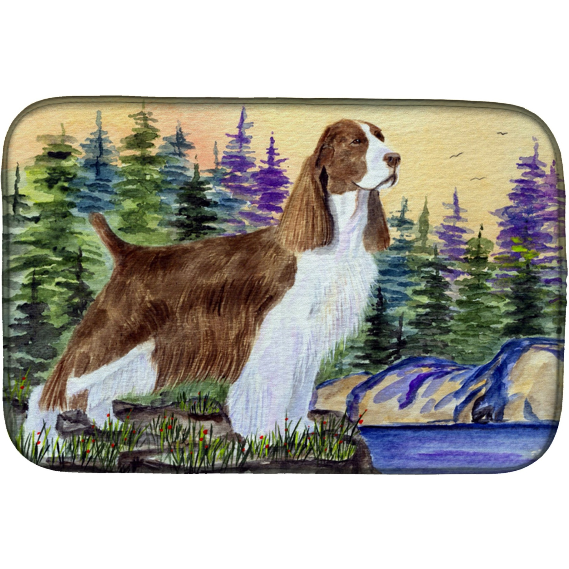 Springer Spaniel Dish Drying Mat SS8105DDM