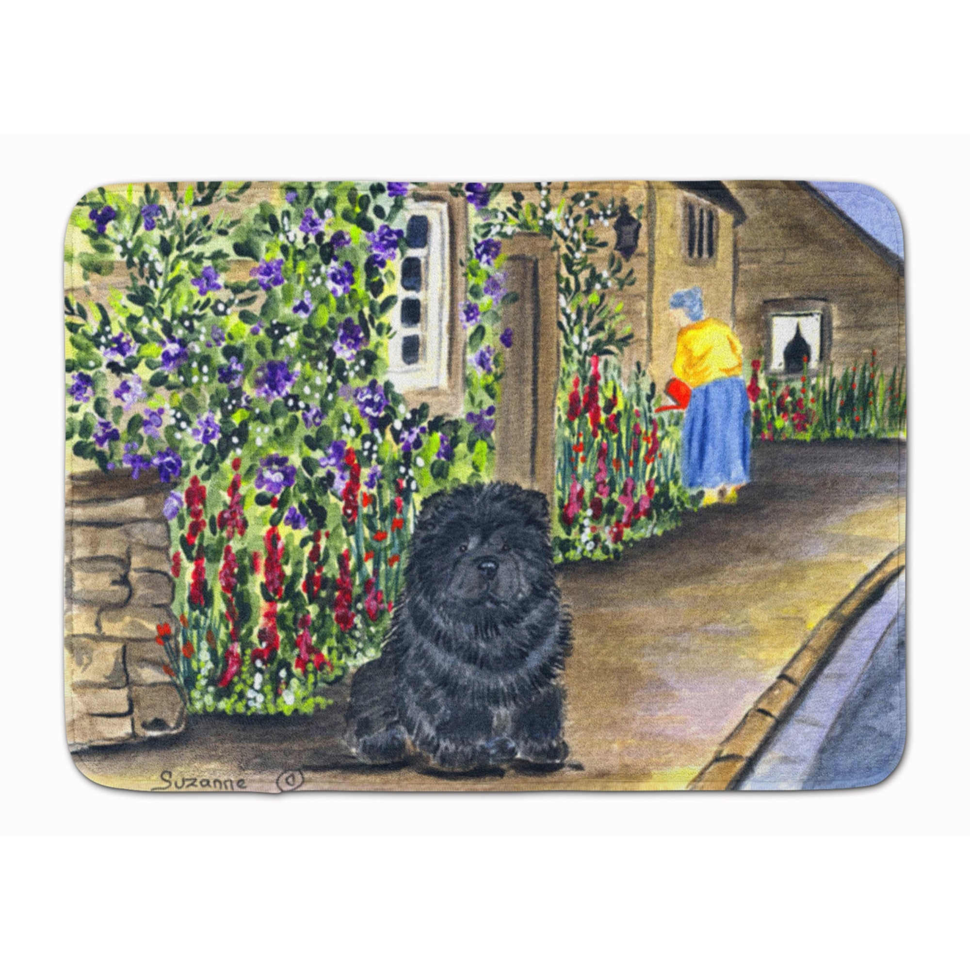 &quotCaroline's Treasures Chow Floor Mat, 19"" x 27"", Multicolor"