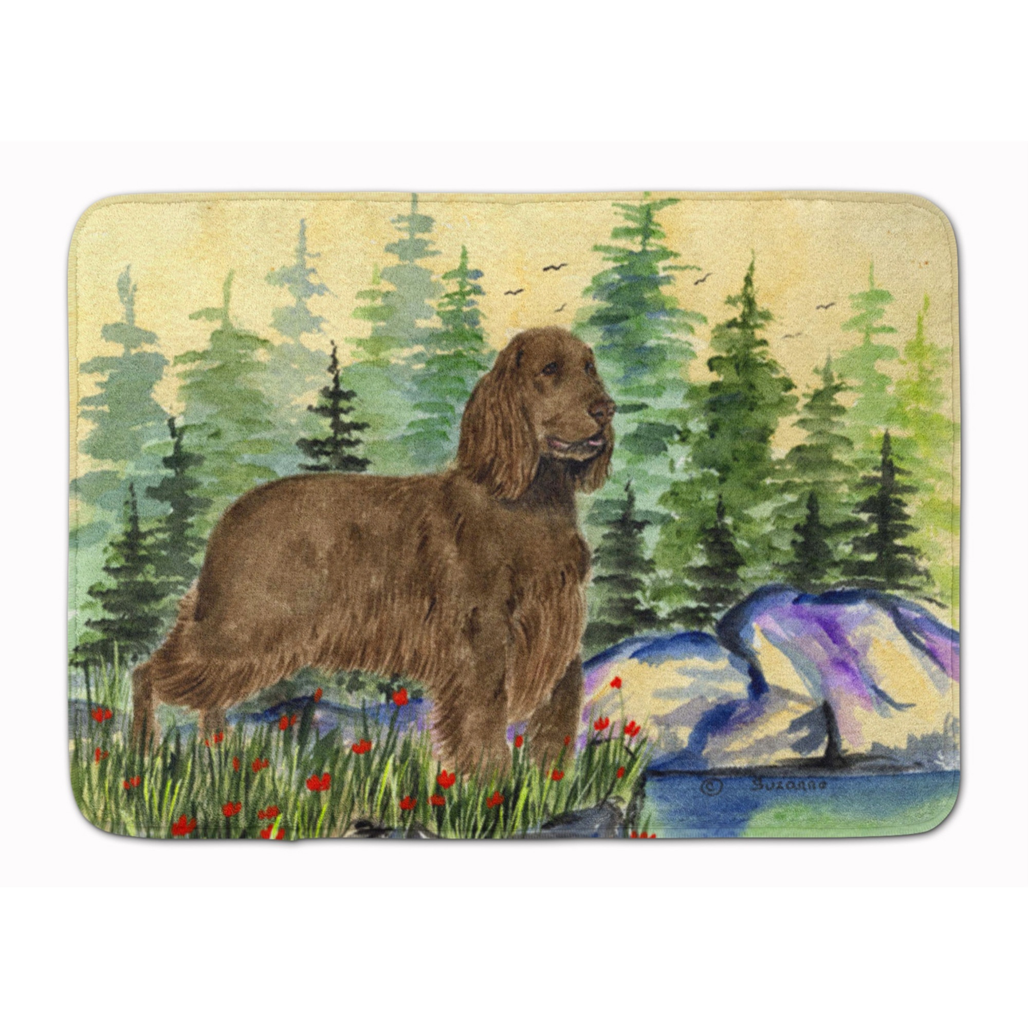 &quotCaroline's Treasures Field Spaniel Floor Mat, 19"" x 27"", Multicolor"