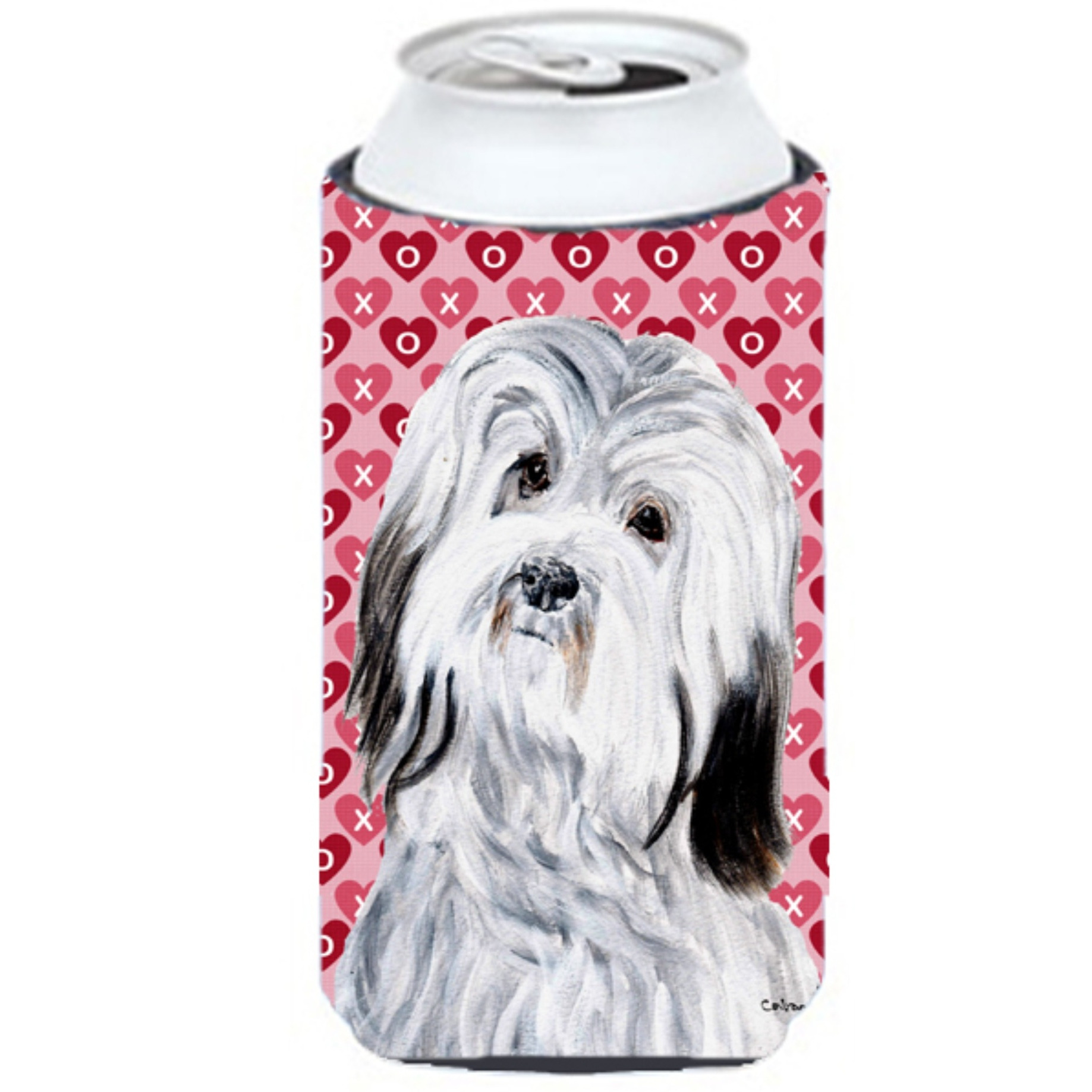 Havanese Hearts and Love Tall Boy Beverage Insulator Hugger SC9713TBC