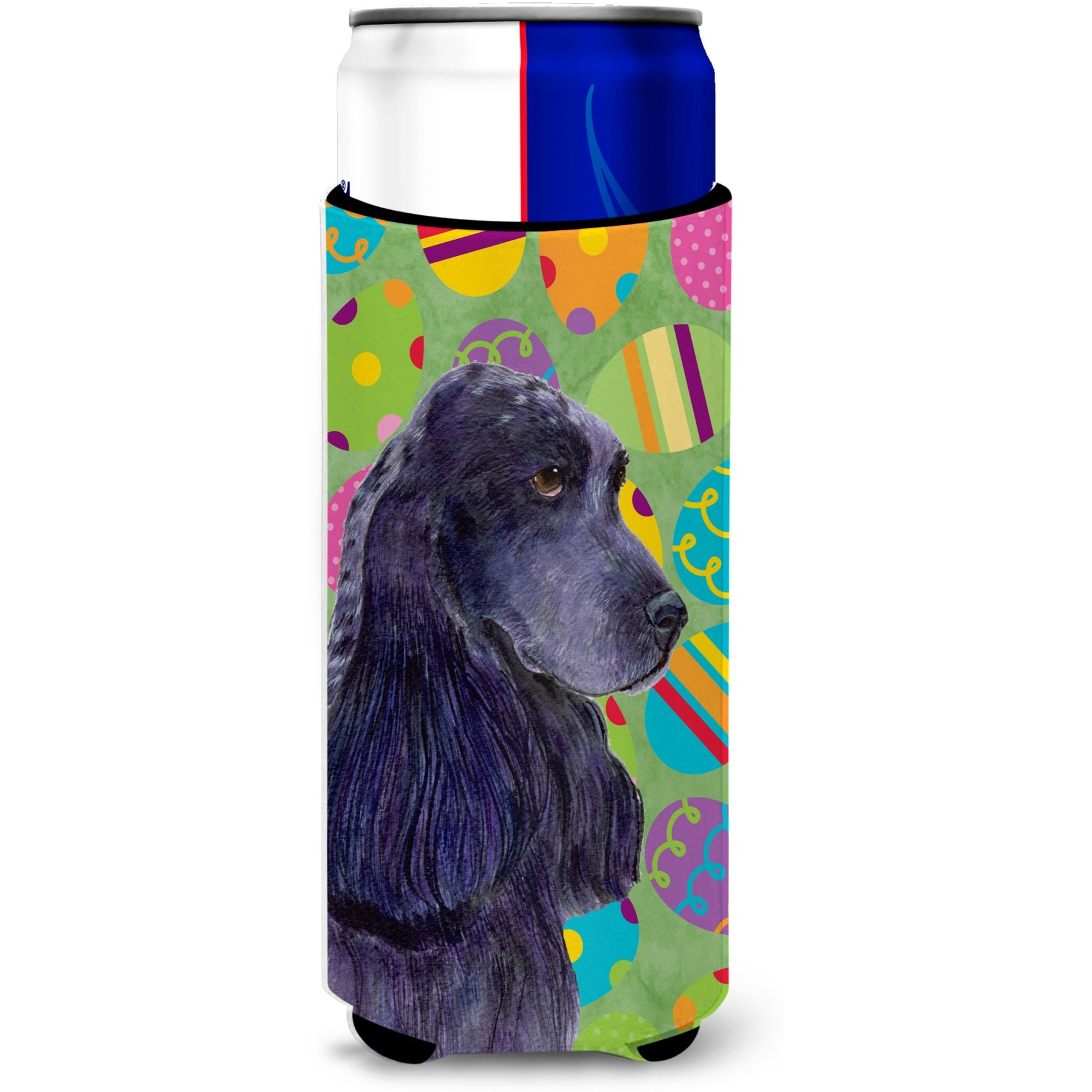 Cocker Spaniel Easter Eggtravaganza Ultra Beverage Insulators for slim cans SS4816MUK