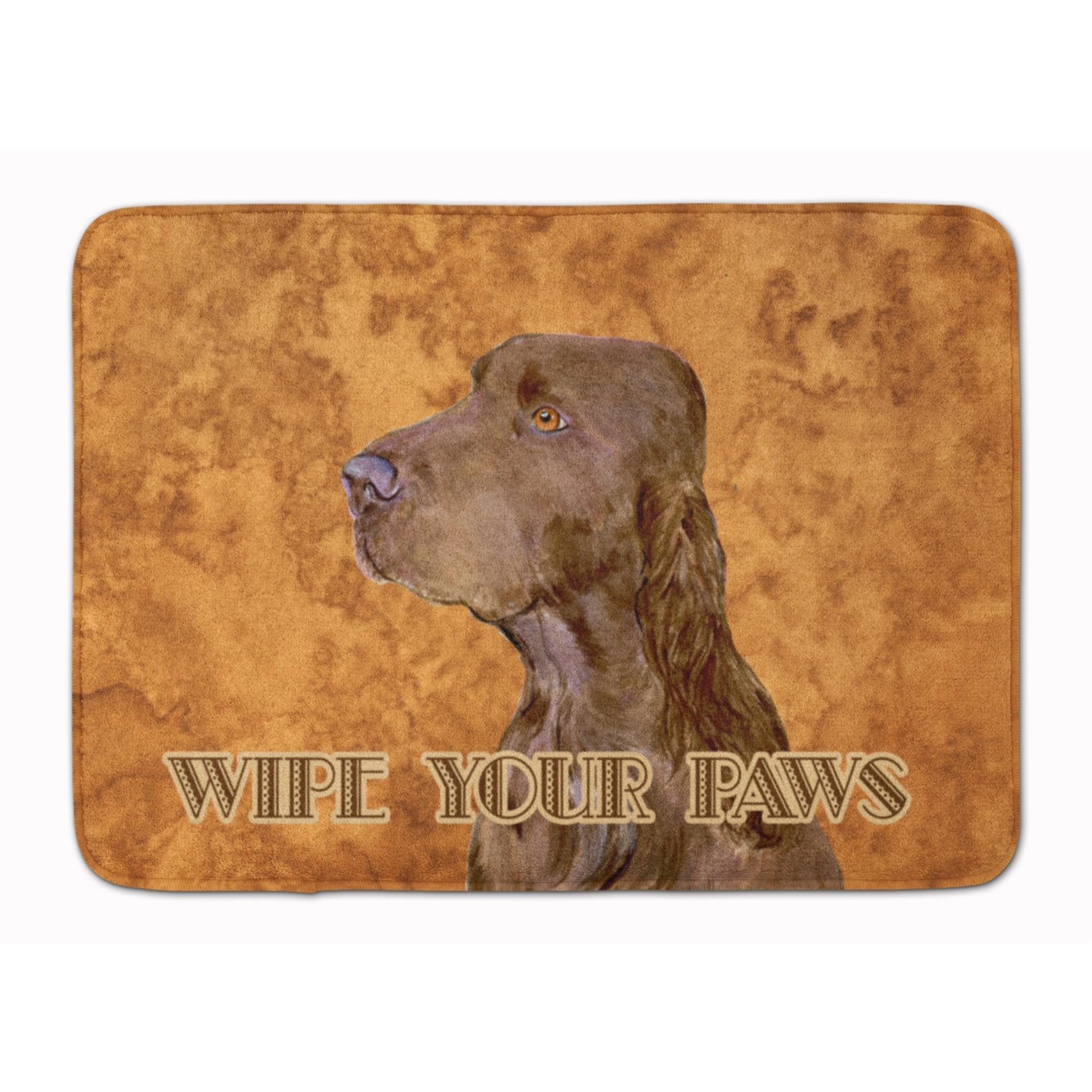 &quotCaroline's Treasures Field Spaniel Wipe your Paws Floor Mat, 19"" x 27"", Multicolor"