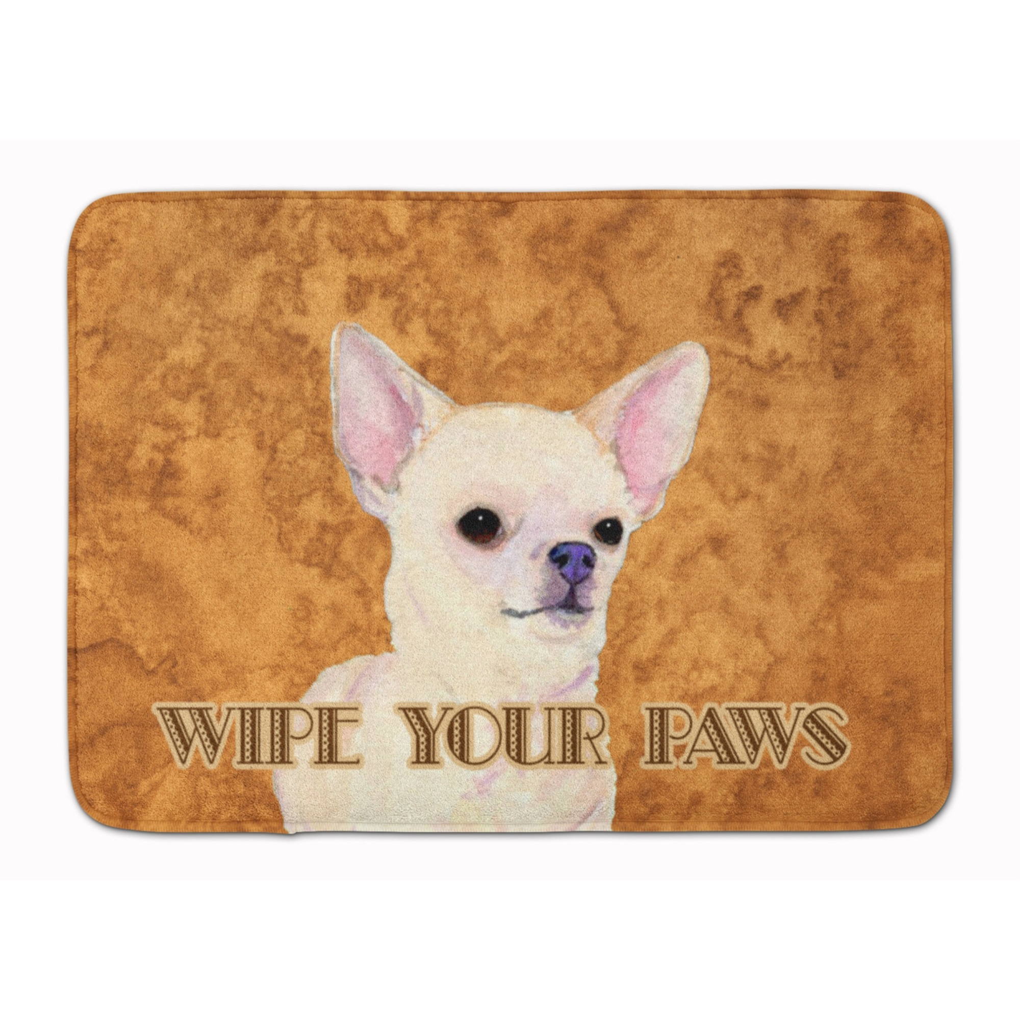 &quotCaroline's Treasures Chihuahua Wipe your Paws Floor Mat, 19"" x 27"", Multicolor"