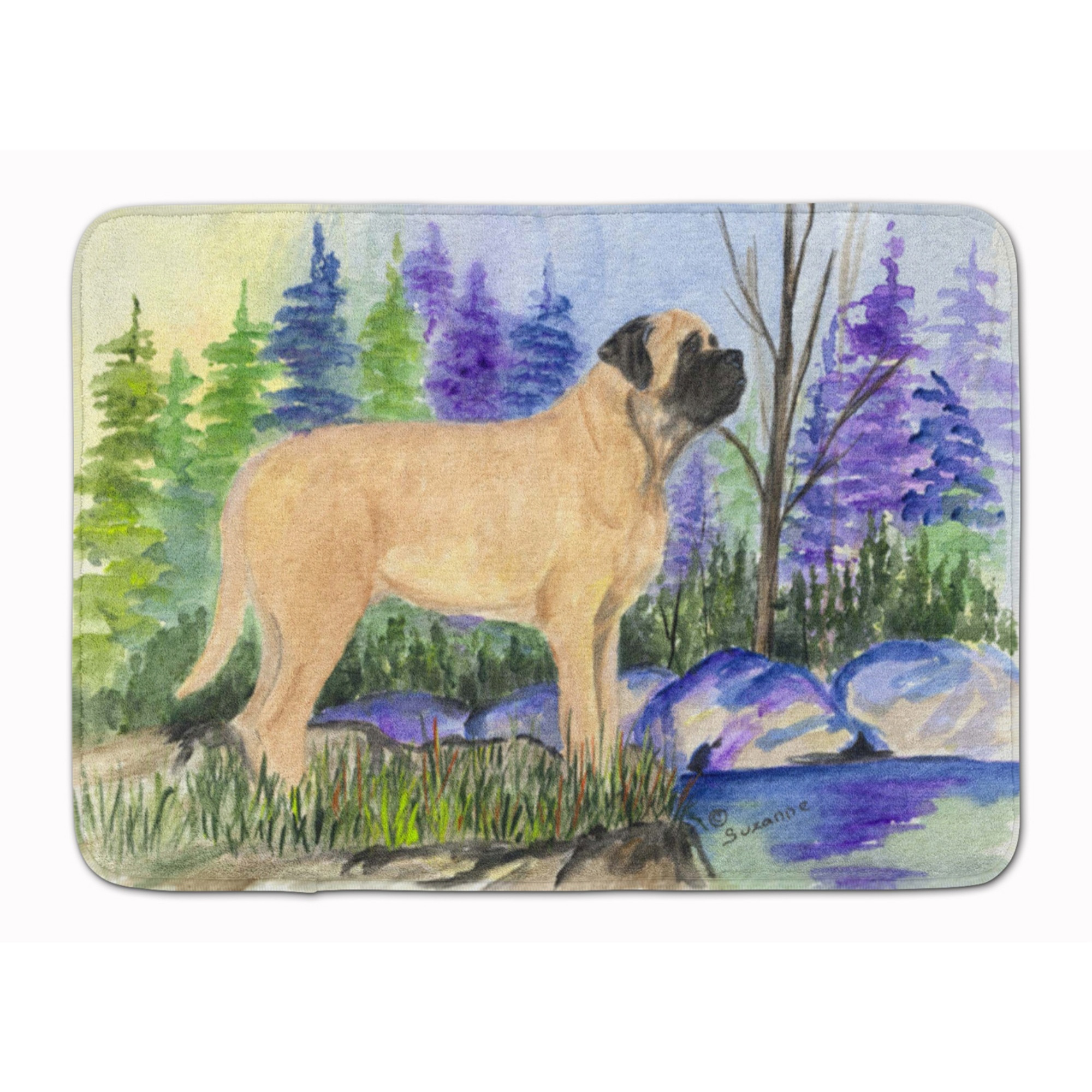 &quotCaroline's Treasures Mastiff Floor Mat, 19"" x 27"", Multicolor"