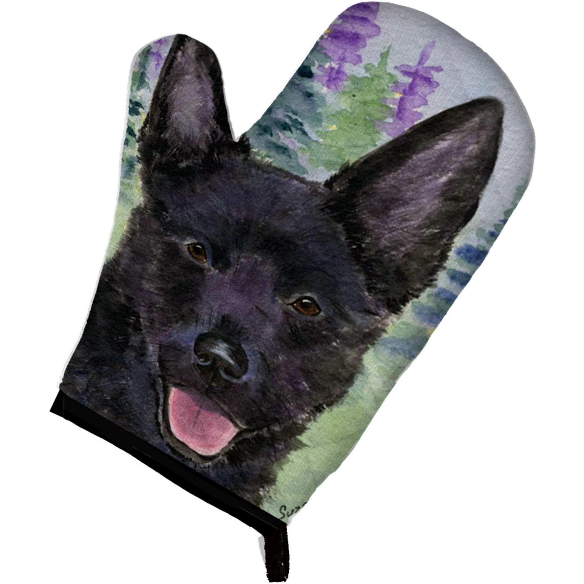 &quotCaroline's Treasures SS8013OVMT Australian Kelpie Oven Mitt, 12"" by 8.5"", Multicolor"
