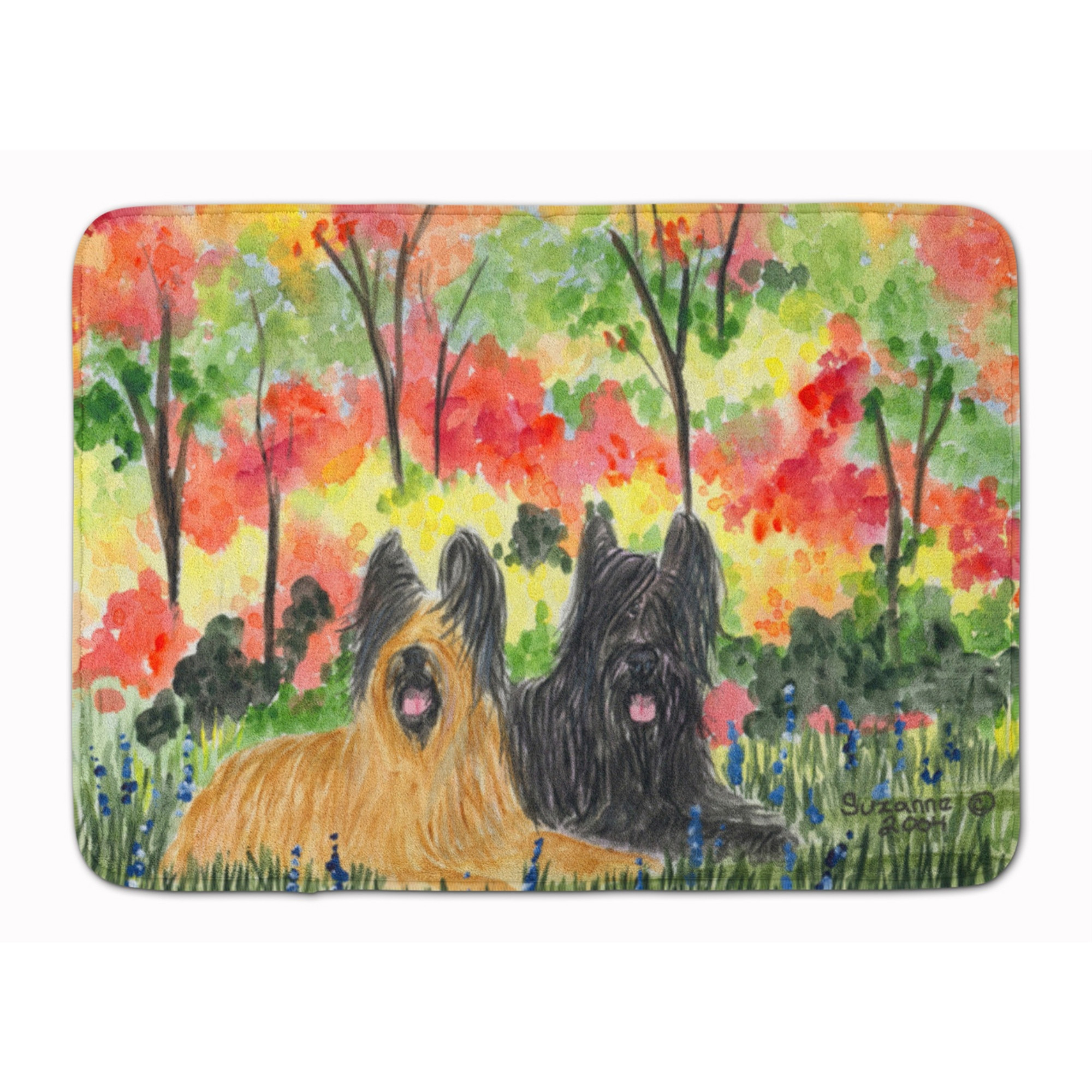 &quotCaroline's Treasures Briard Floor Mat, 19"" x 27"", Multicolor"