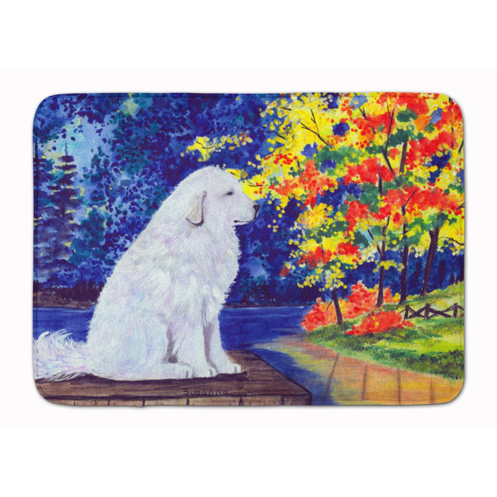 &quotCaroline's Treasures Pyrenees Floor Mat, 19"" x 27"", Multicolor"