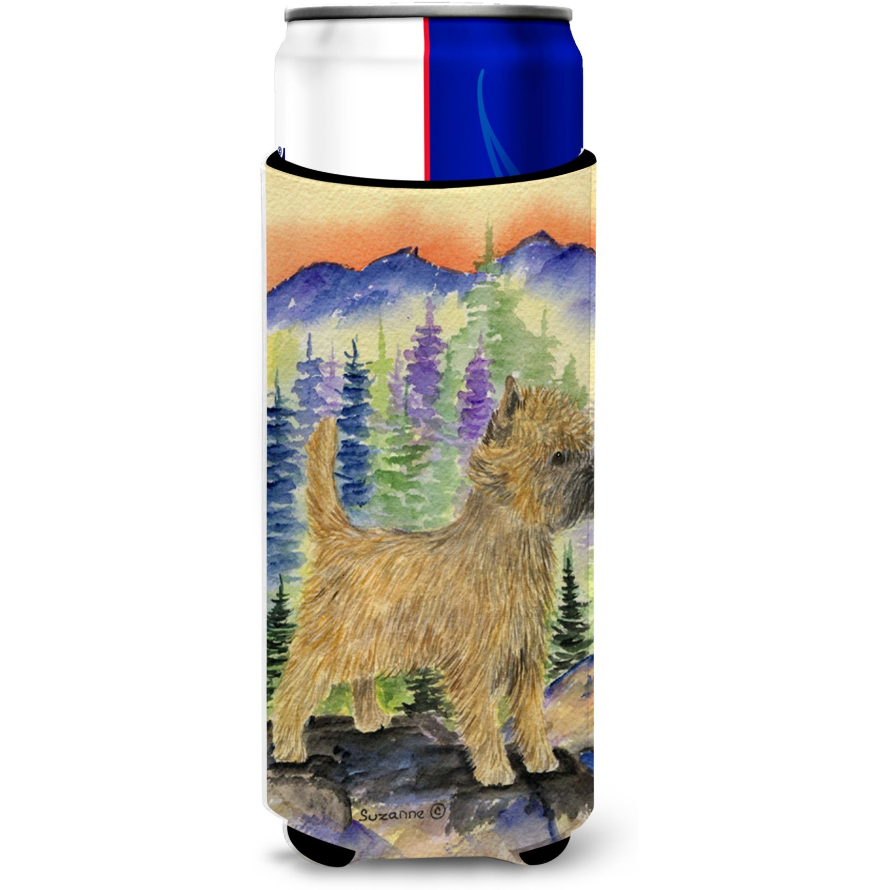 Cairn Terrier Ultra Beverage Insulators for slim cans SS8255MUK