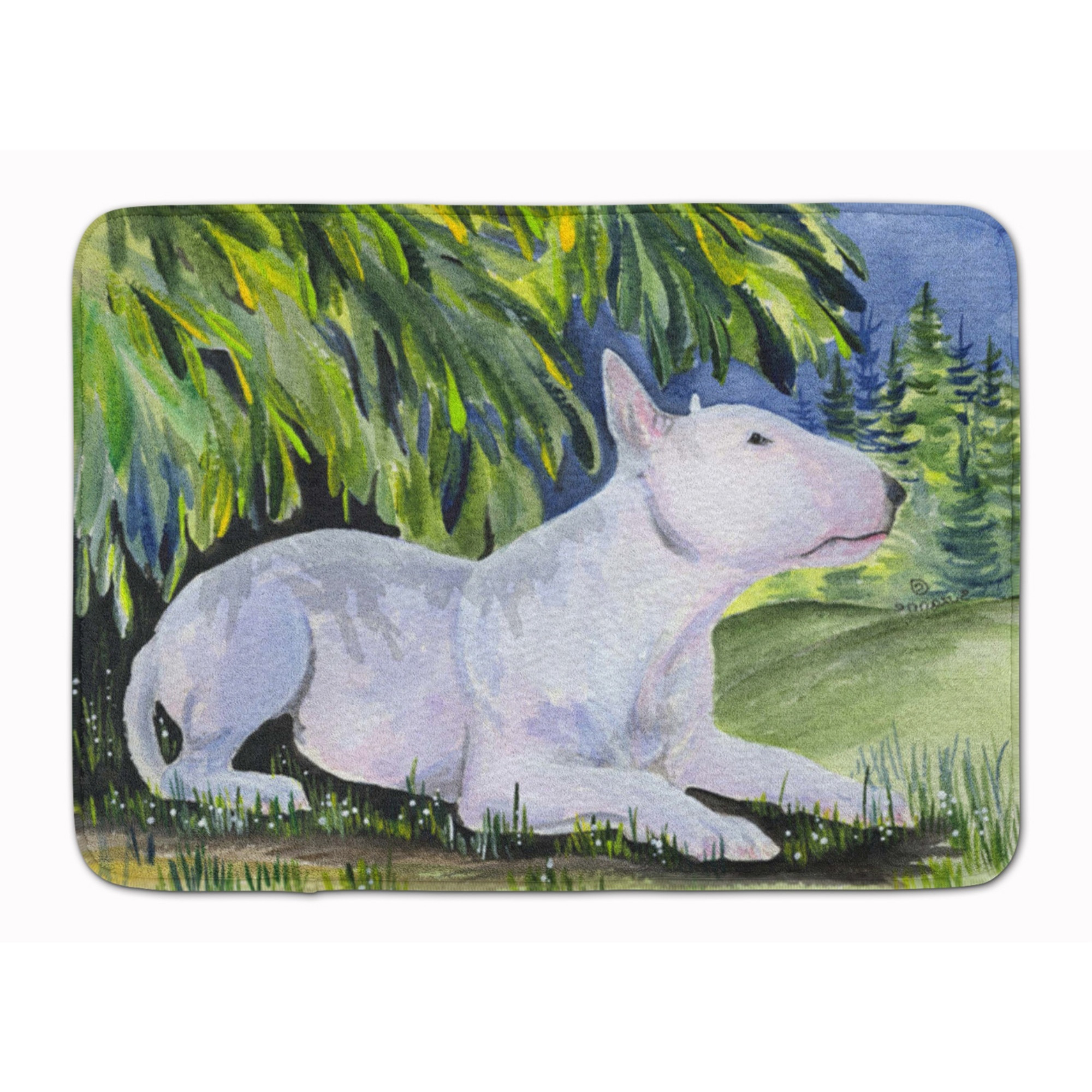 &quotCaroline's Treasures Bull Terrier Floor Mat, 19"" x 27"", Multicolor"