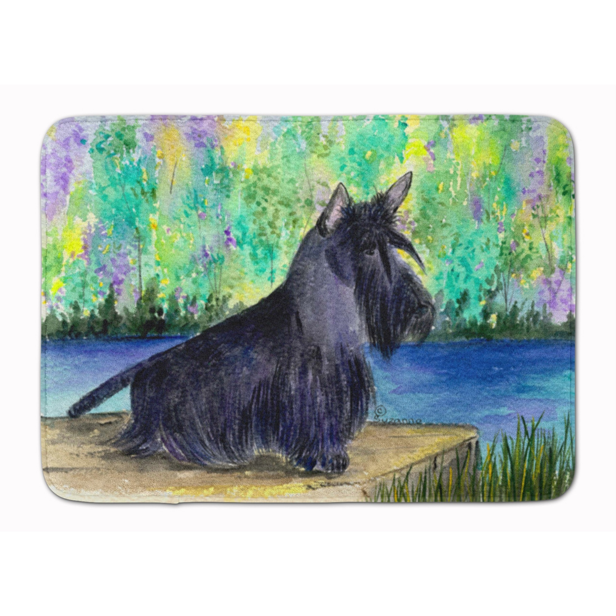 &quotCaroline's Treasures Scottish Terrier Floor Mat, 19"" x 27"", Multicolor"