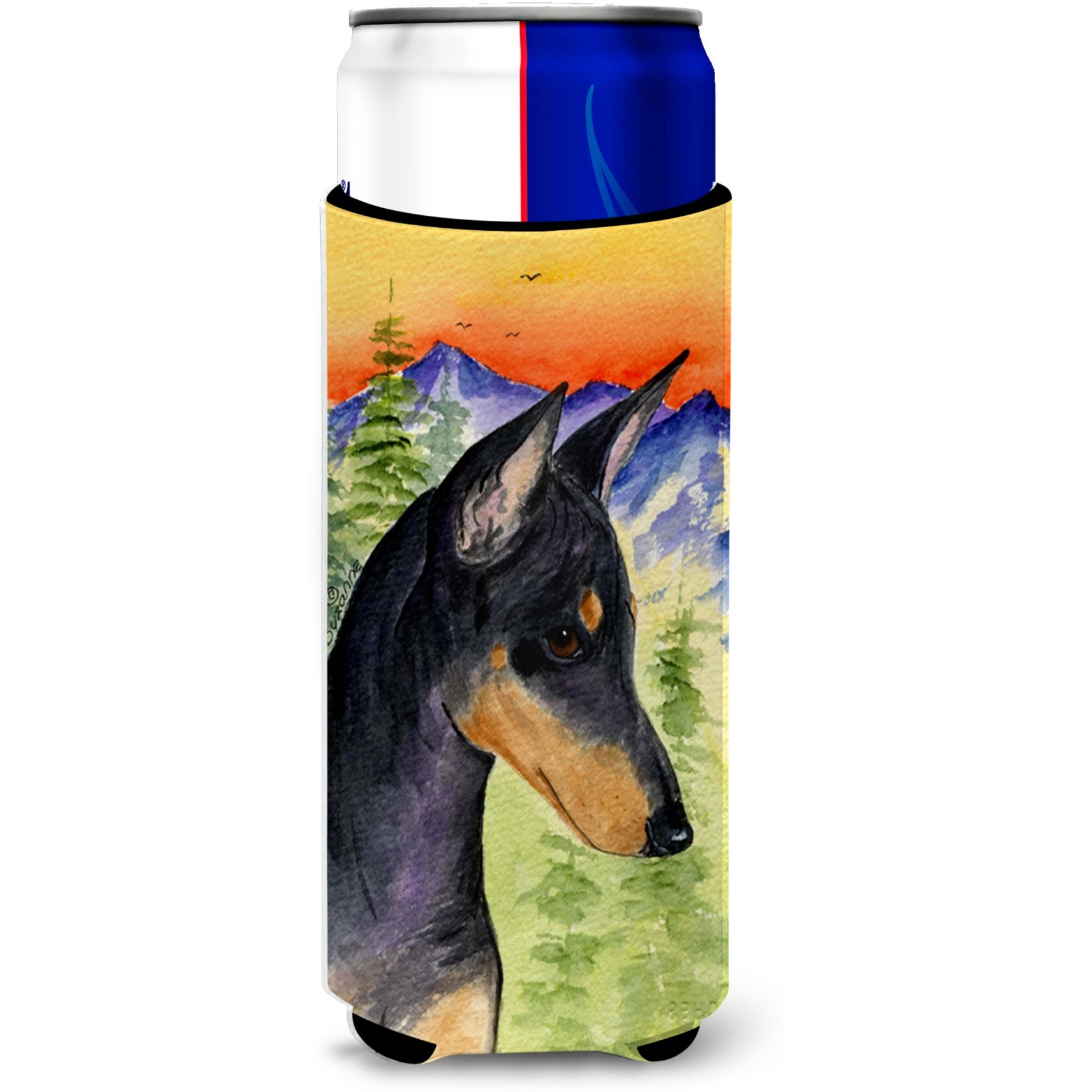 Manchester Terrier Ultra Beverage Insulators for slim cans SS8425MUK