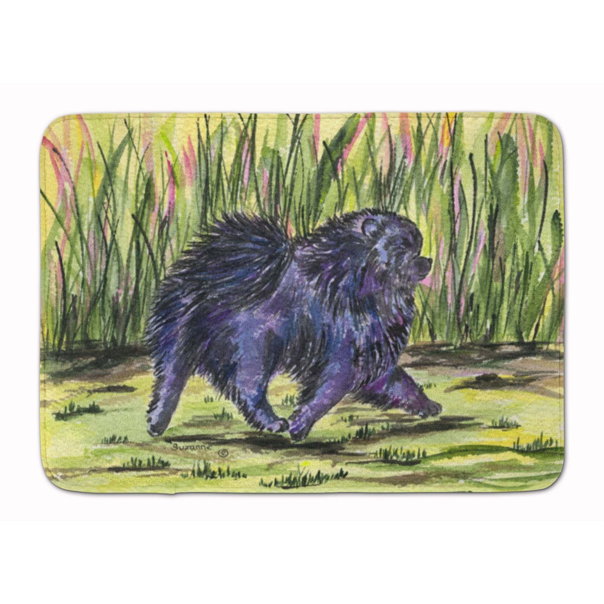 &quotCaroline's Treasures Pomeranian Floor Mat, 19"" x 27"", Multicolor"