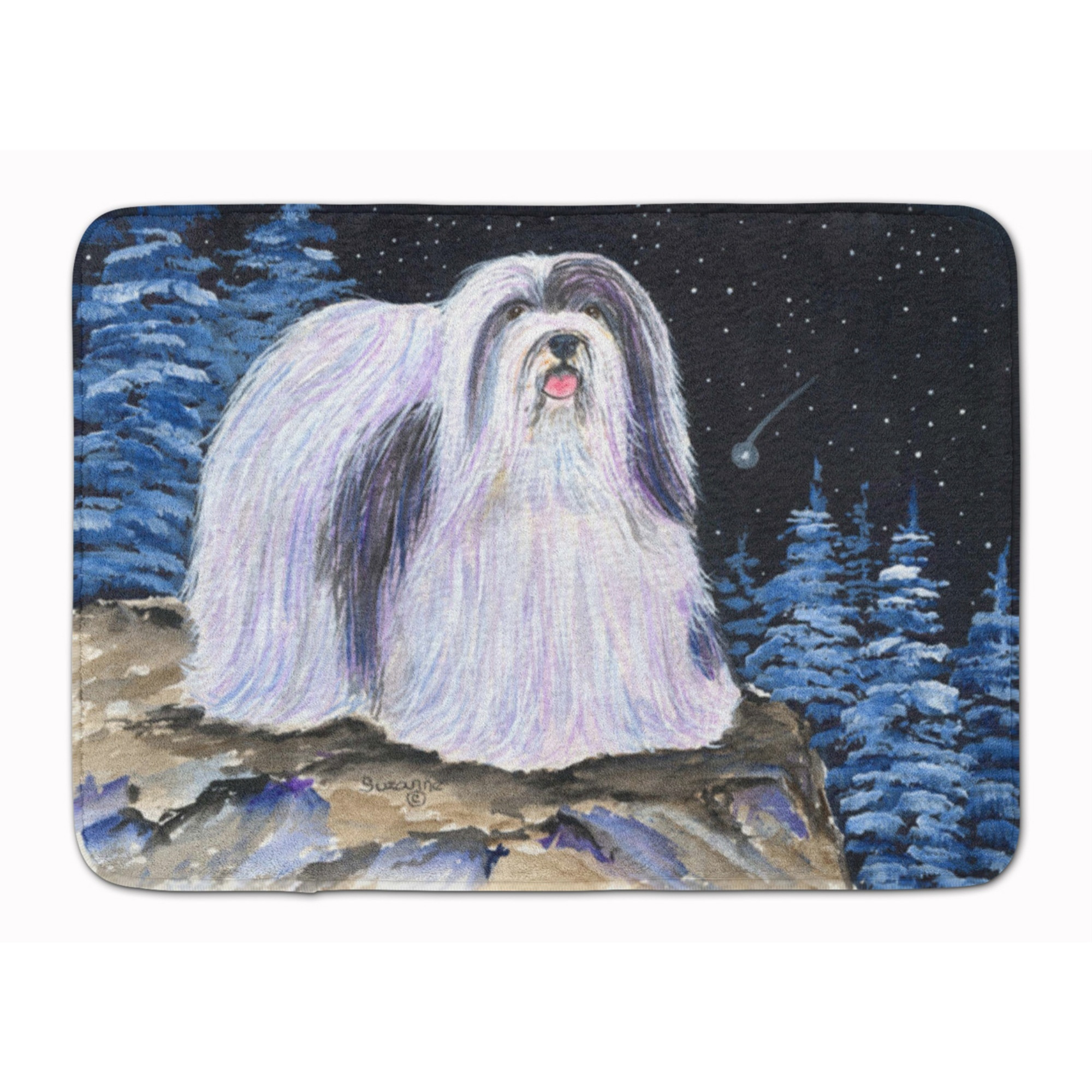 &quotCaroline's Treasures Starry Night Havanese Floor Mat, 19"" x 27"", Multicolor"