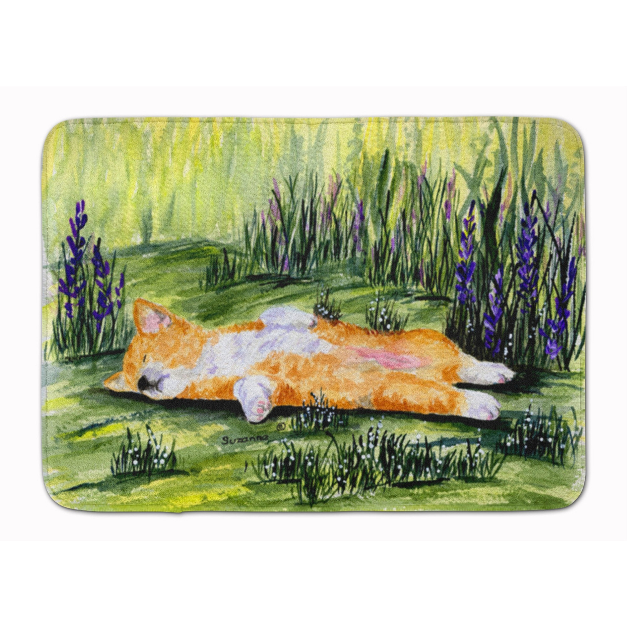 &quotCaroline's Treasures Corgi Floor Mat, 19"" x 27"", Multicolor"