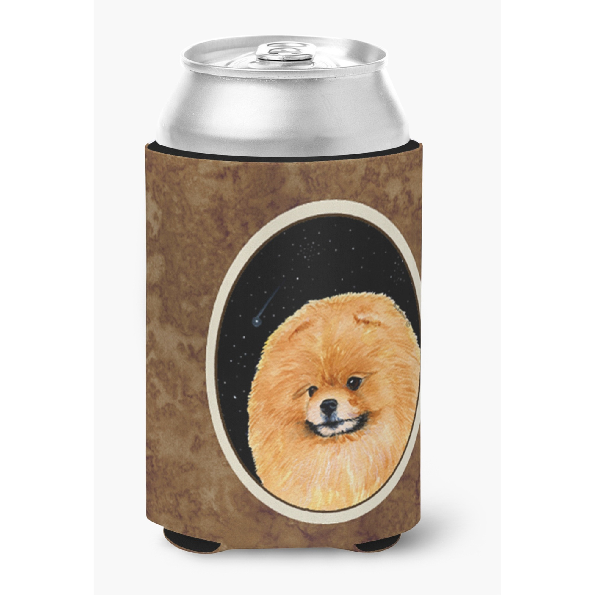 Starry Night Pomeranian Can or Bottle Beverage Insulator Hugger