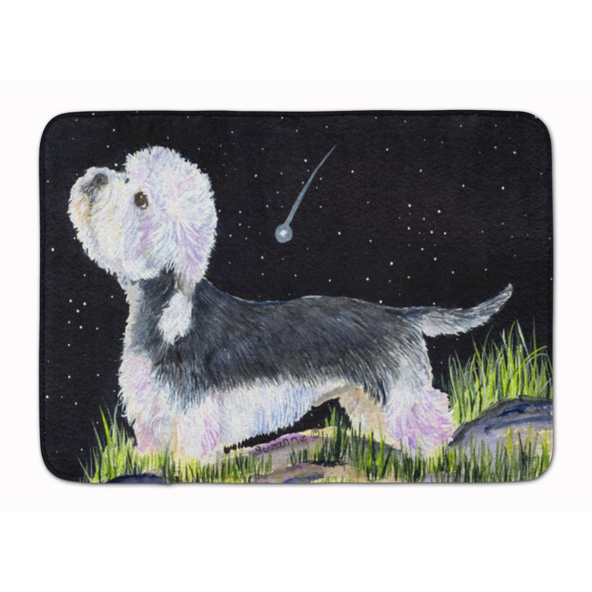 &quotCaroline's Treasures Starry Night Dandie Dinmont Terrier, 19"" x 27"", Multicolor"