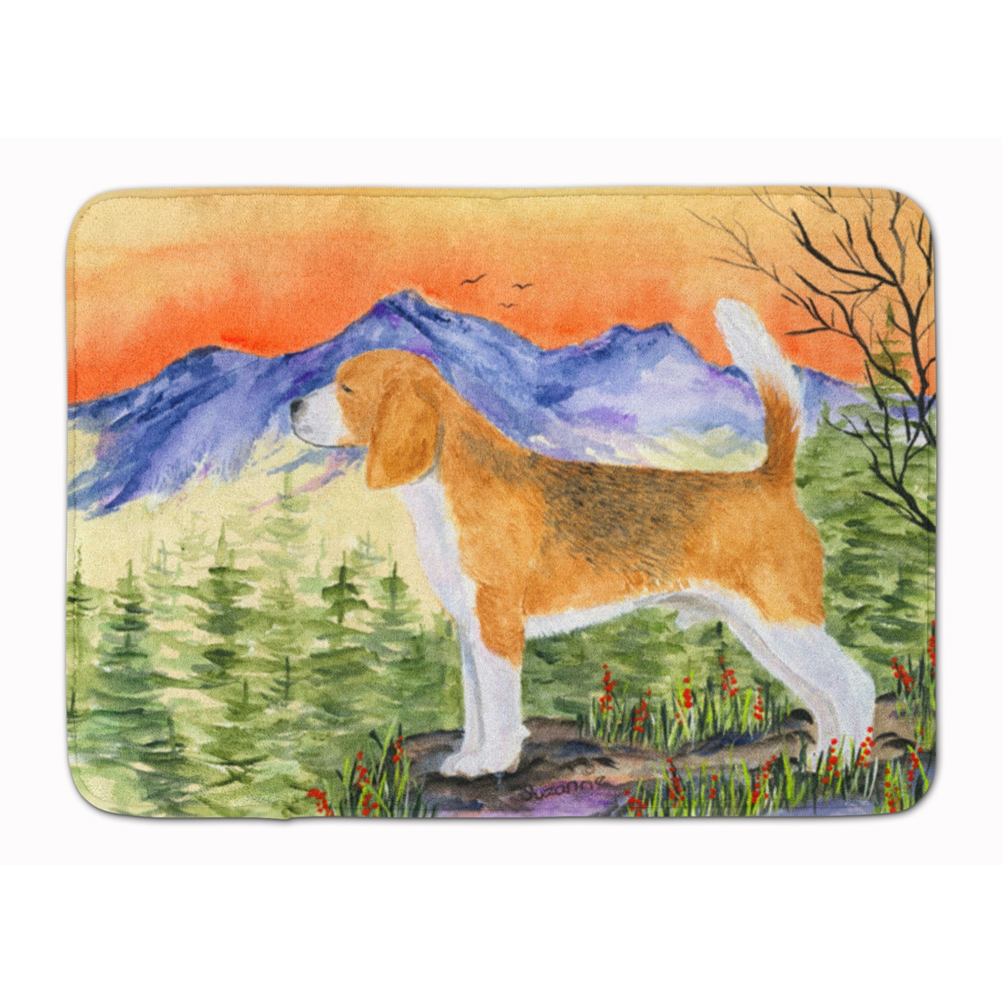 &quotCaroline's Treasures Beagle Floor Mat, 19"" x 27"", Multicolor"