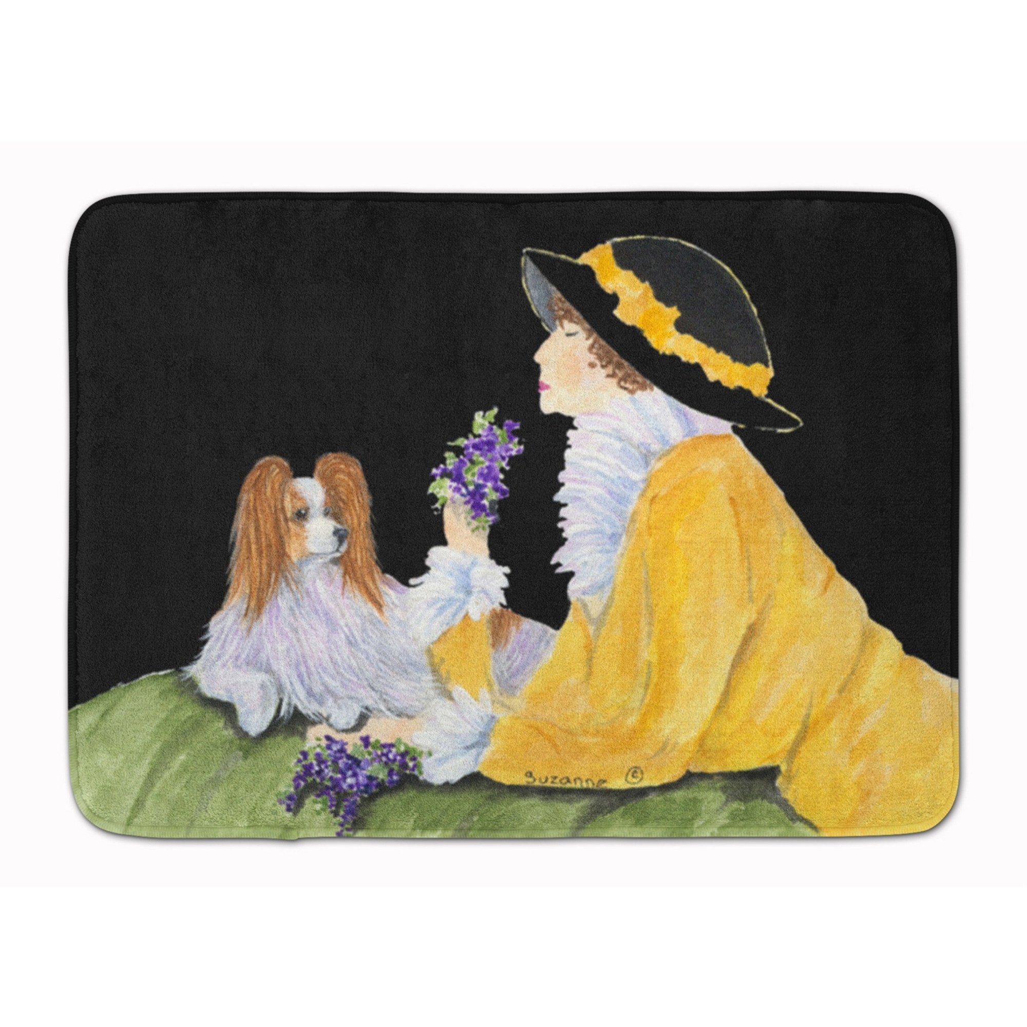 &quotCaroline's Treasures Papillon Floor Mat, 19"" x 27"", Multicolor"