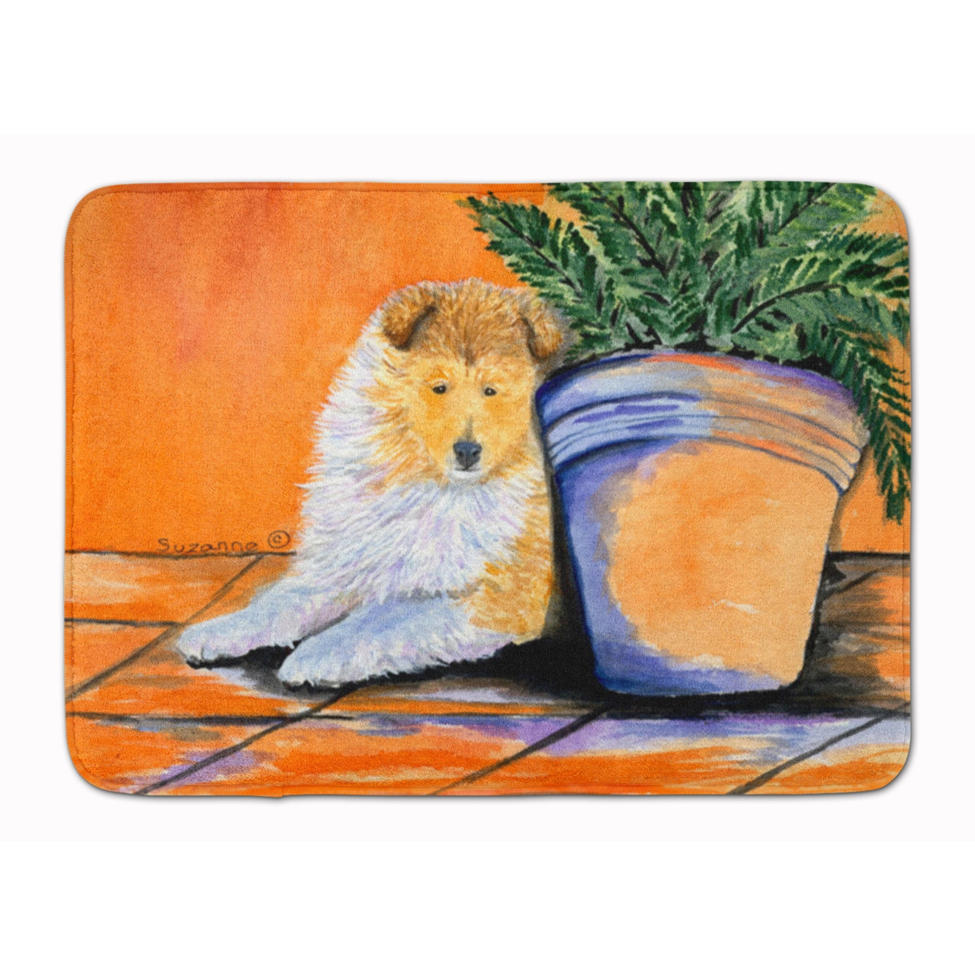 &quotCaroline's Treasures Sheltie Floor Mat, 19"" x 27"", Multicolor"