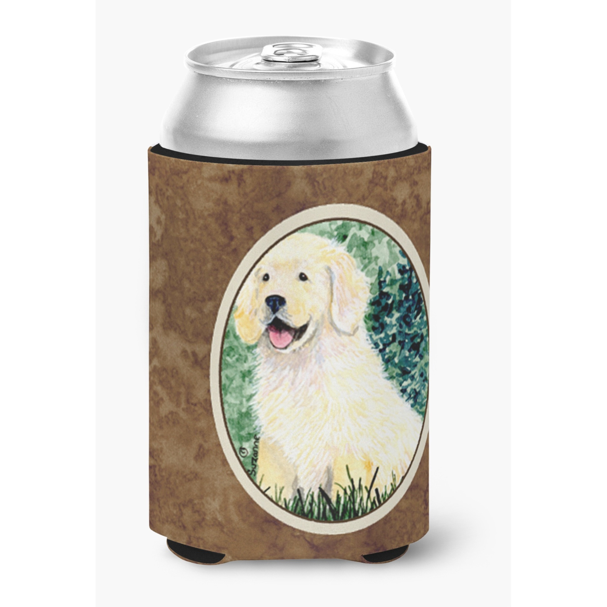 Golden Retriever Can or Bottle Beverage Insulator Hugger